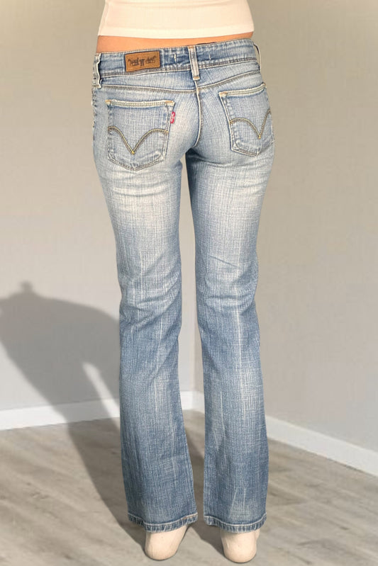 Lågmidjade jeans stl: XXS