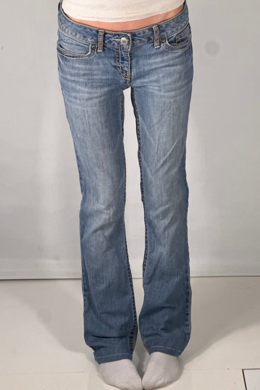 Lågmidjade jeans stl: S