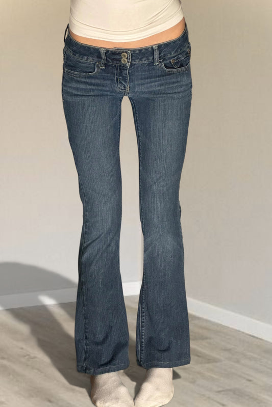 Lågmidjade jeans stl: XXS