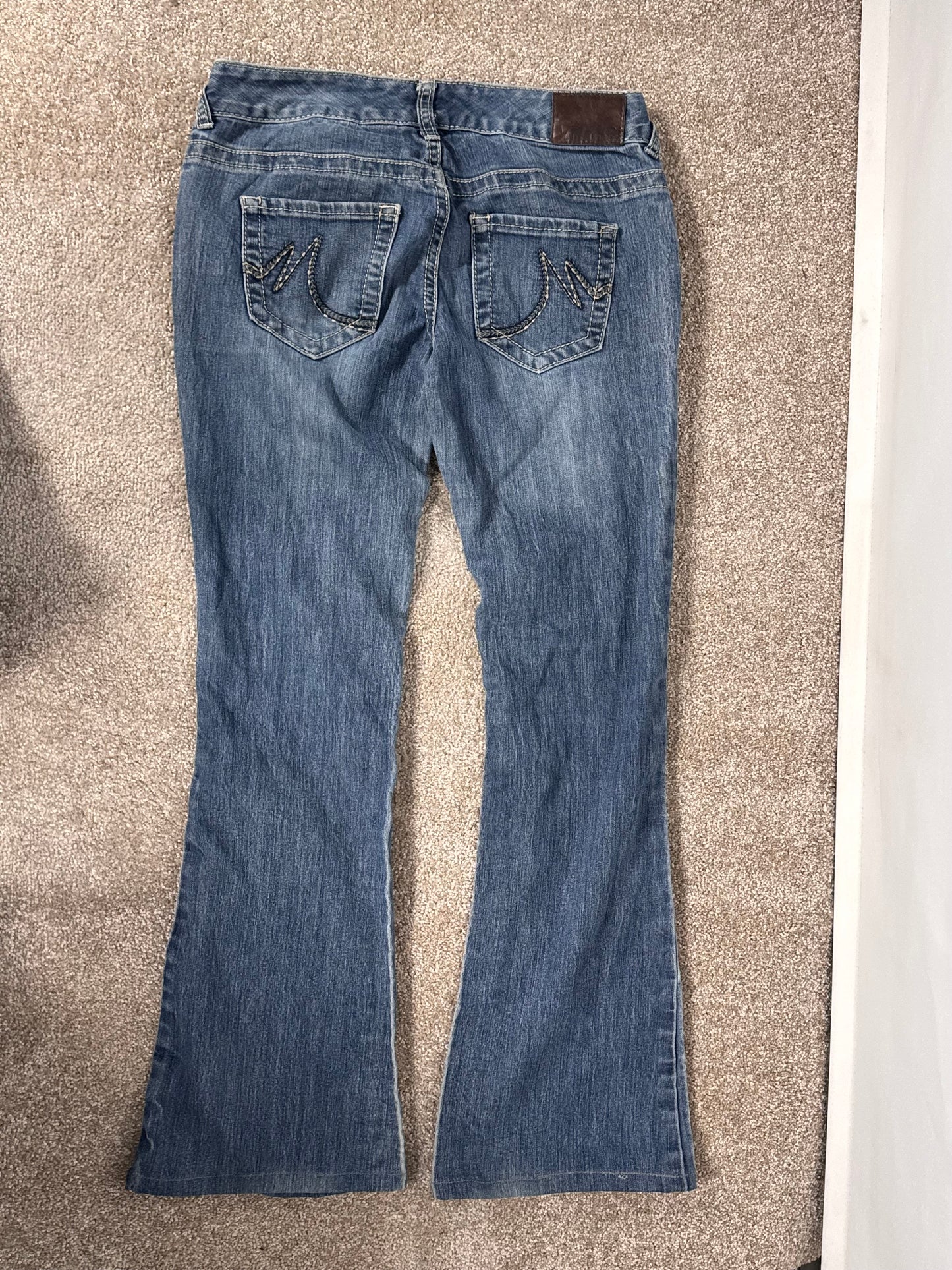 Lågmidjade jeans stl: S