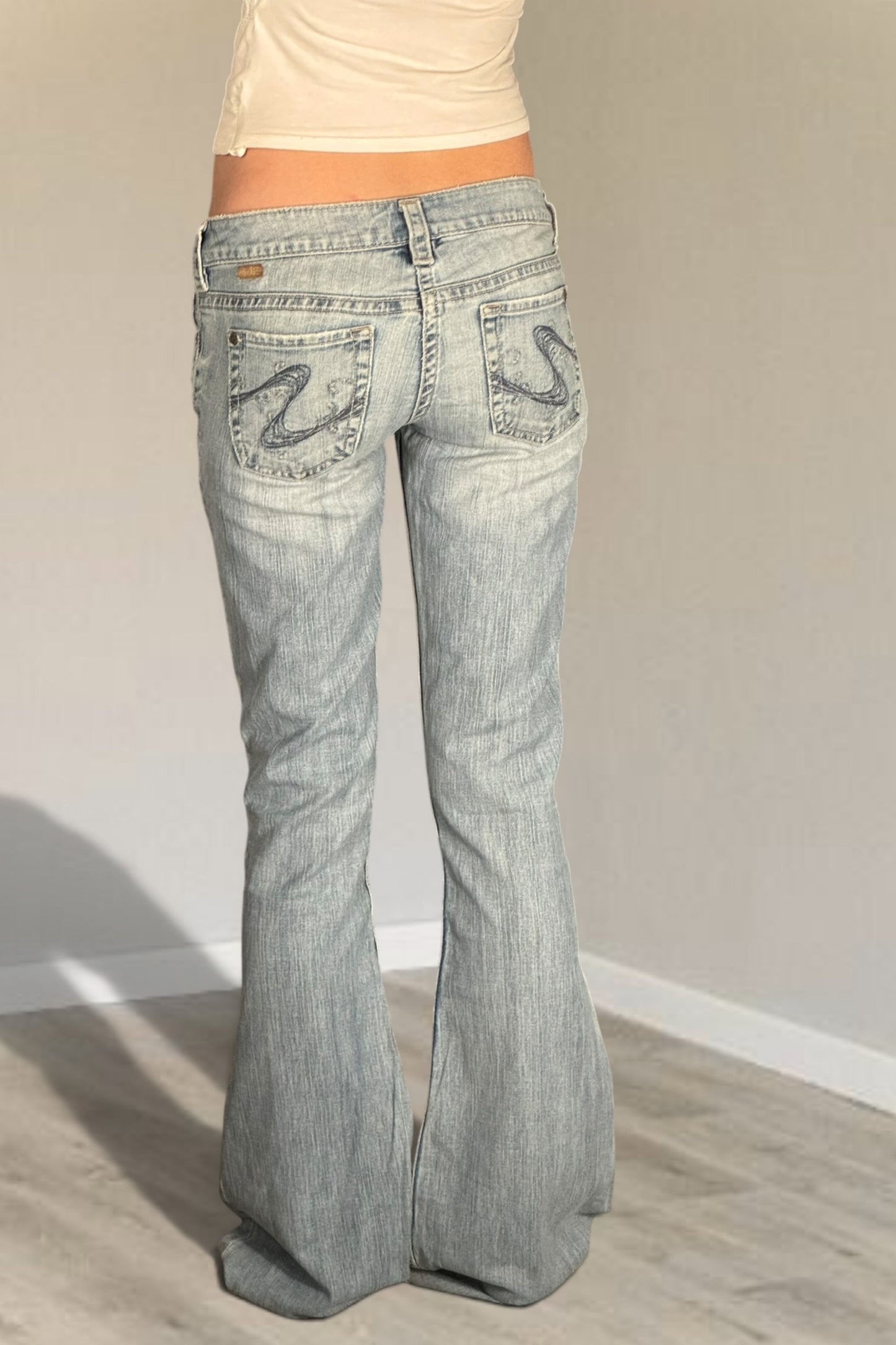 Lågmidjade jeans stl: XS/S
