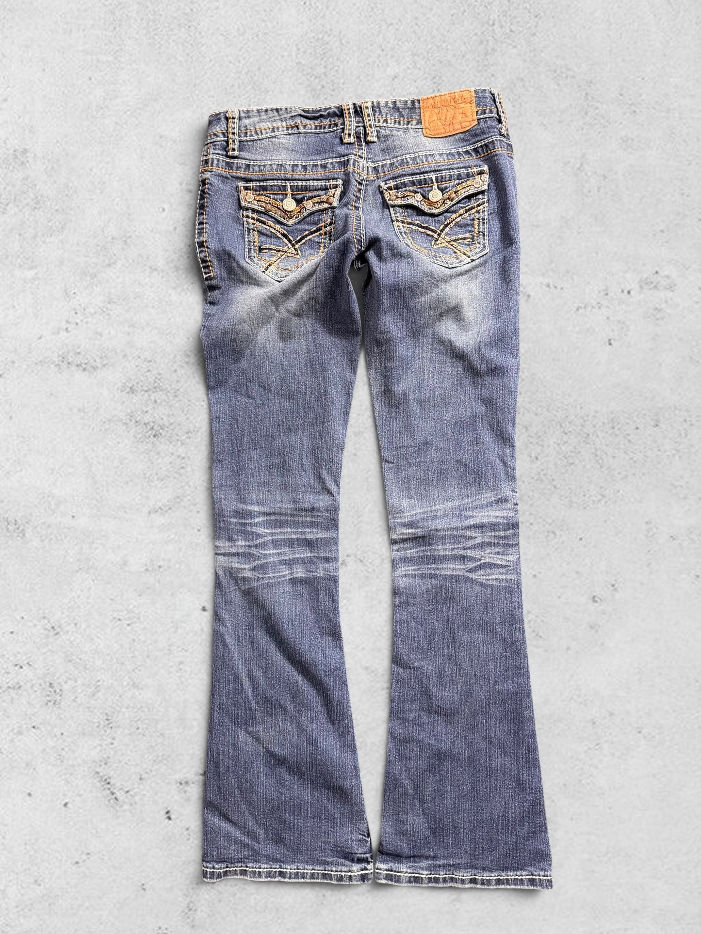 Lågmidjade jeans stl: S