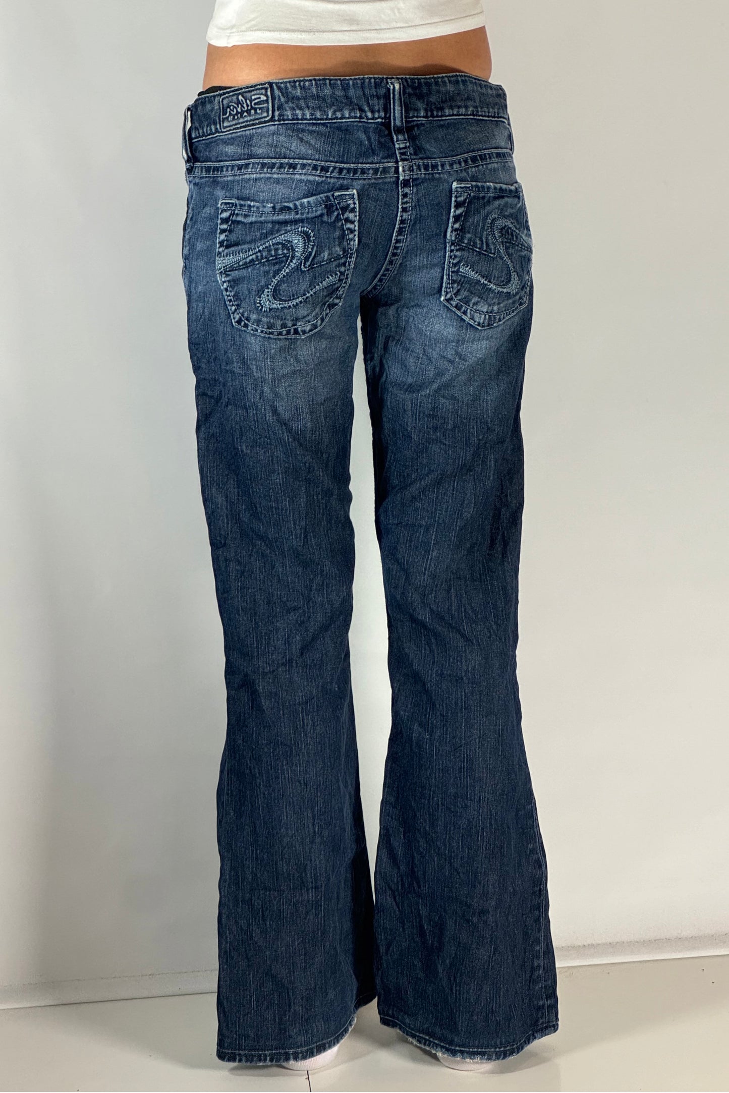 Lågmidjade jeans stl: M