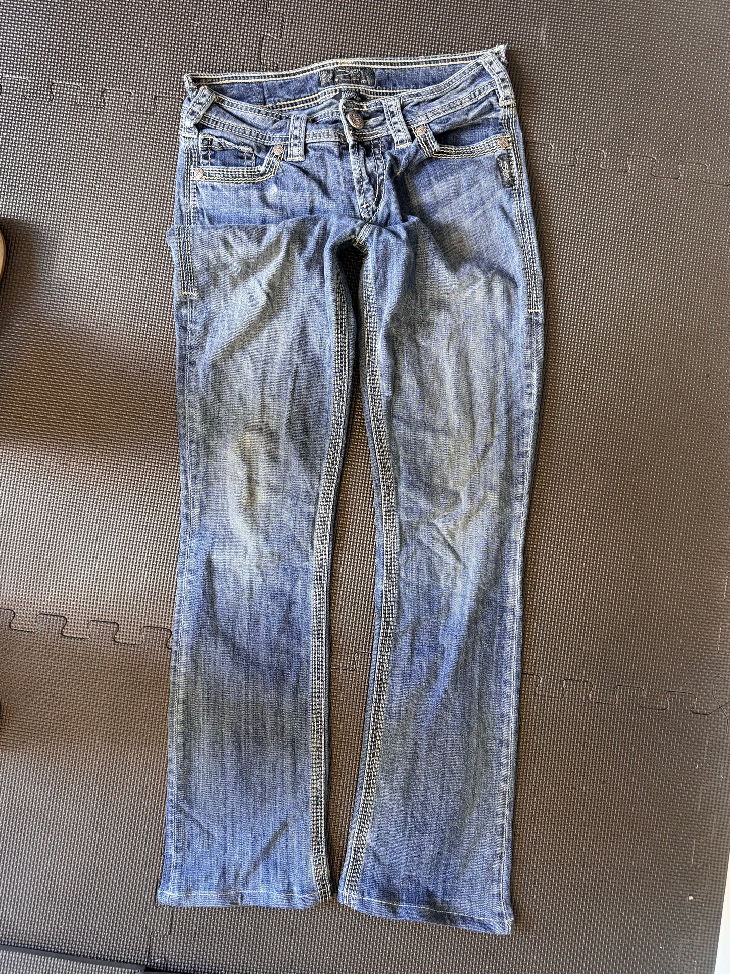 Lågmidjade jeans stl: XS
