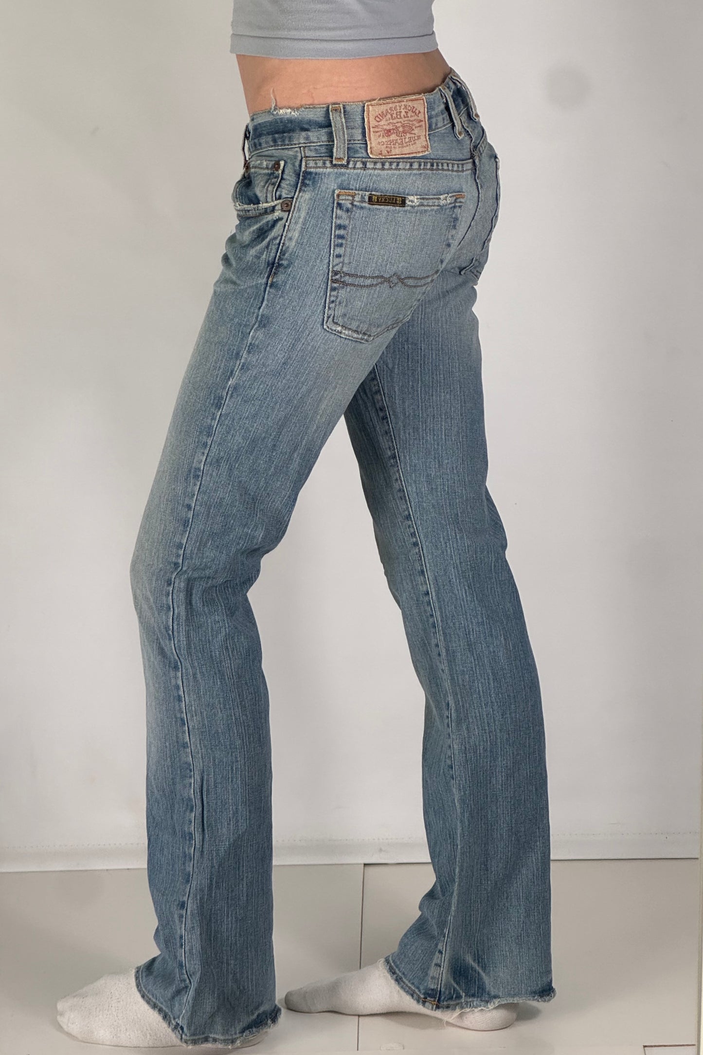 Lågmidjade jeans stl: XS