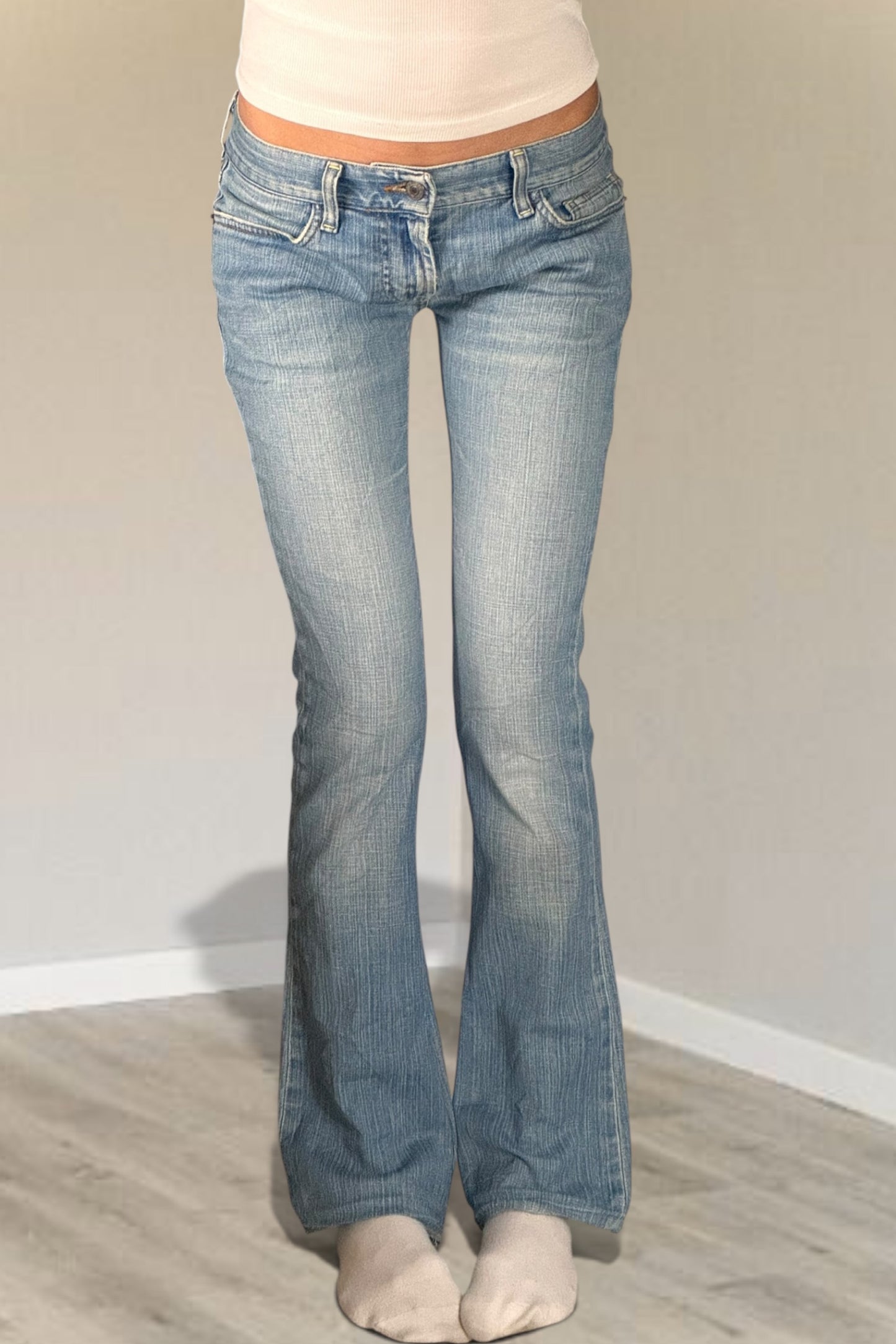 Lågmidjade jeans stl: XS/S