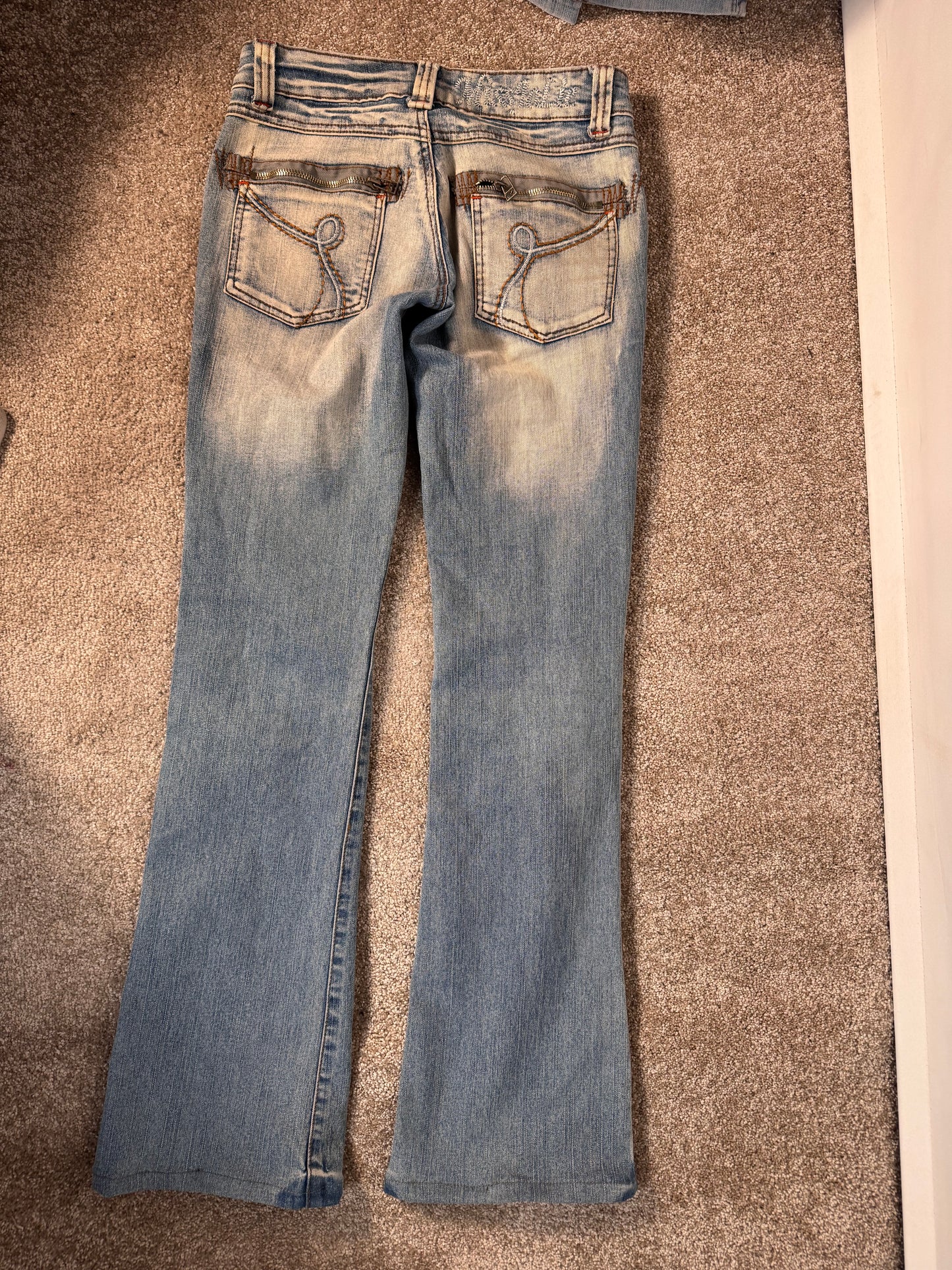 Lågmidjade jeans stl: XXS