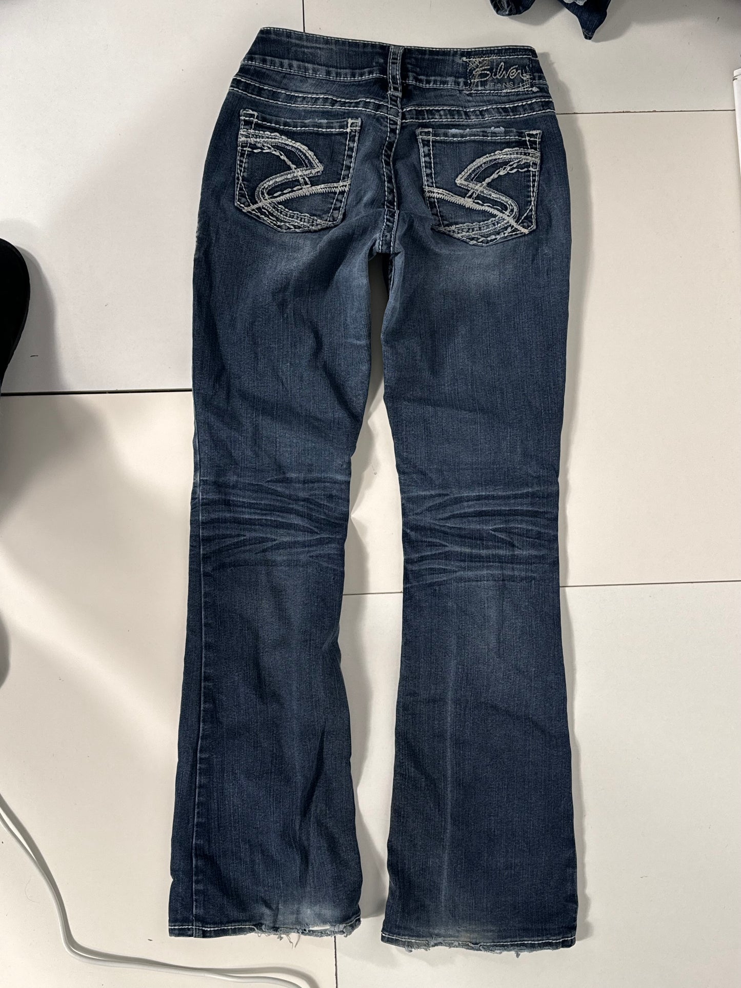 Lågmidjade jeans stl: XS