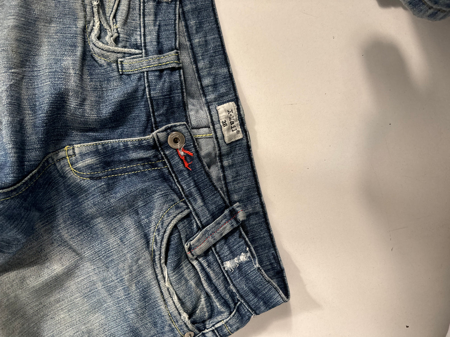 Lavtaljede jeans str: S