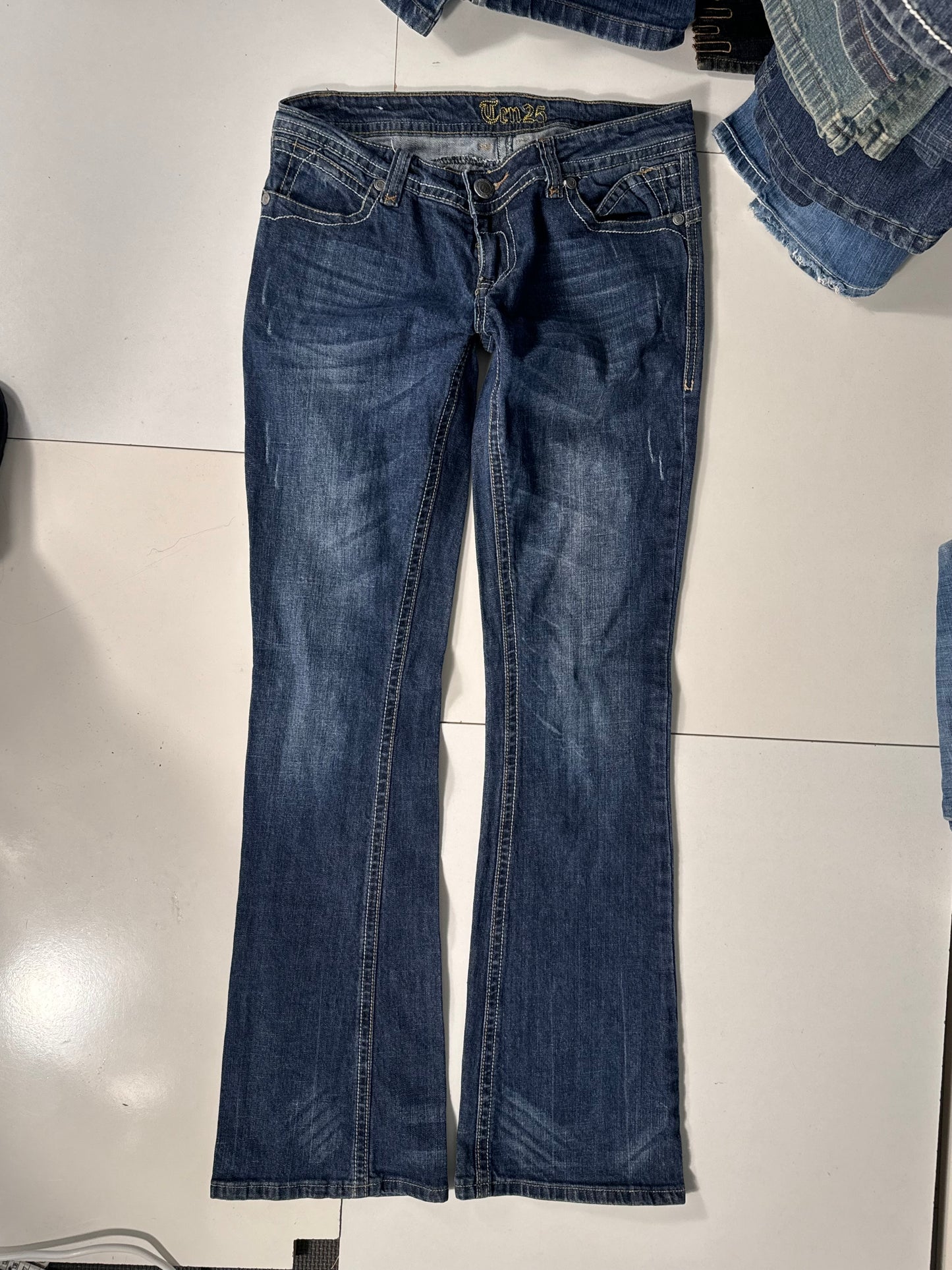 Lågmidjade jeans stl: S
