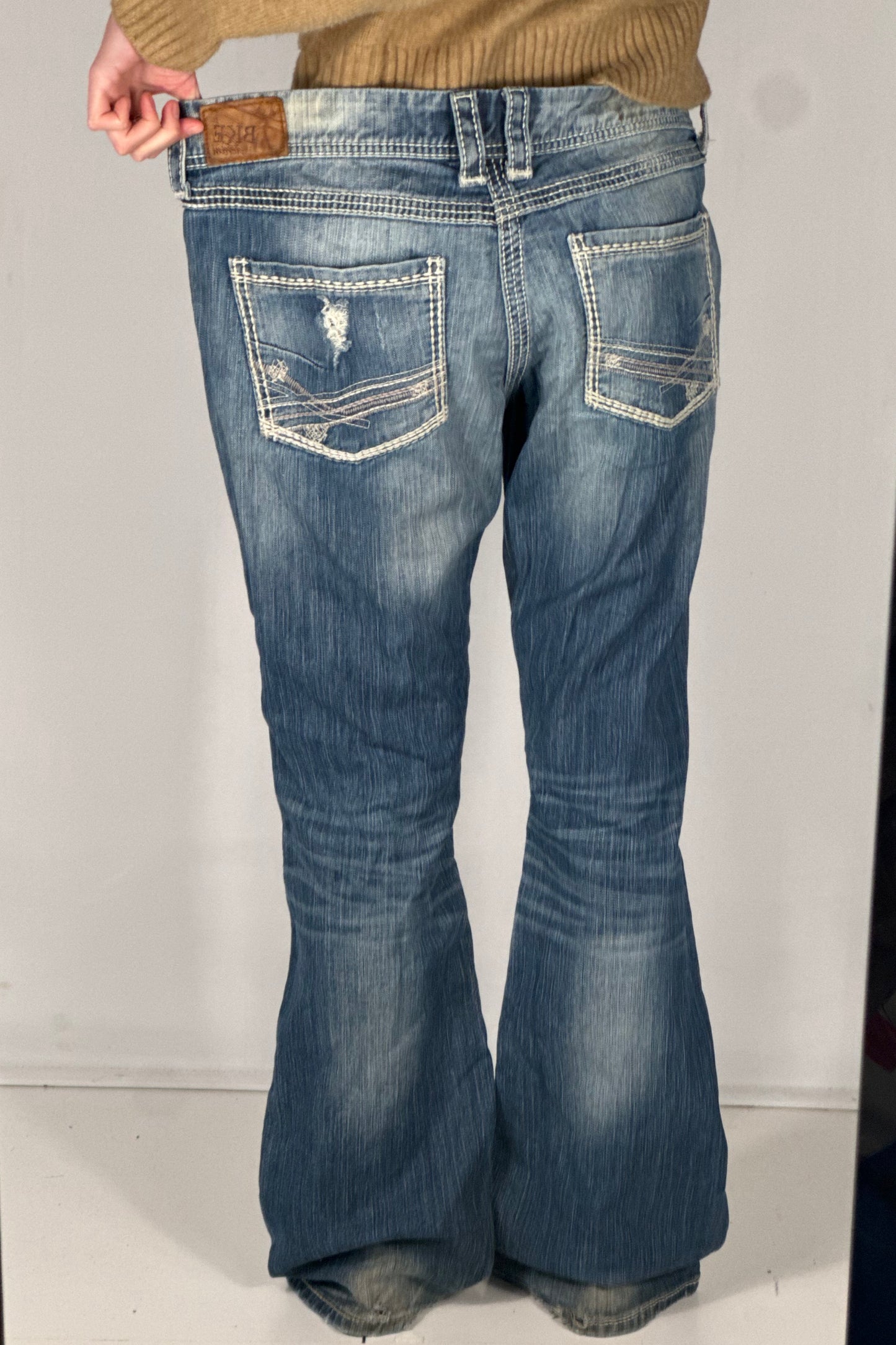Lågmidjade jeans stl: L