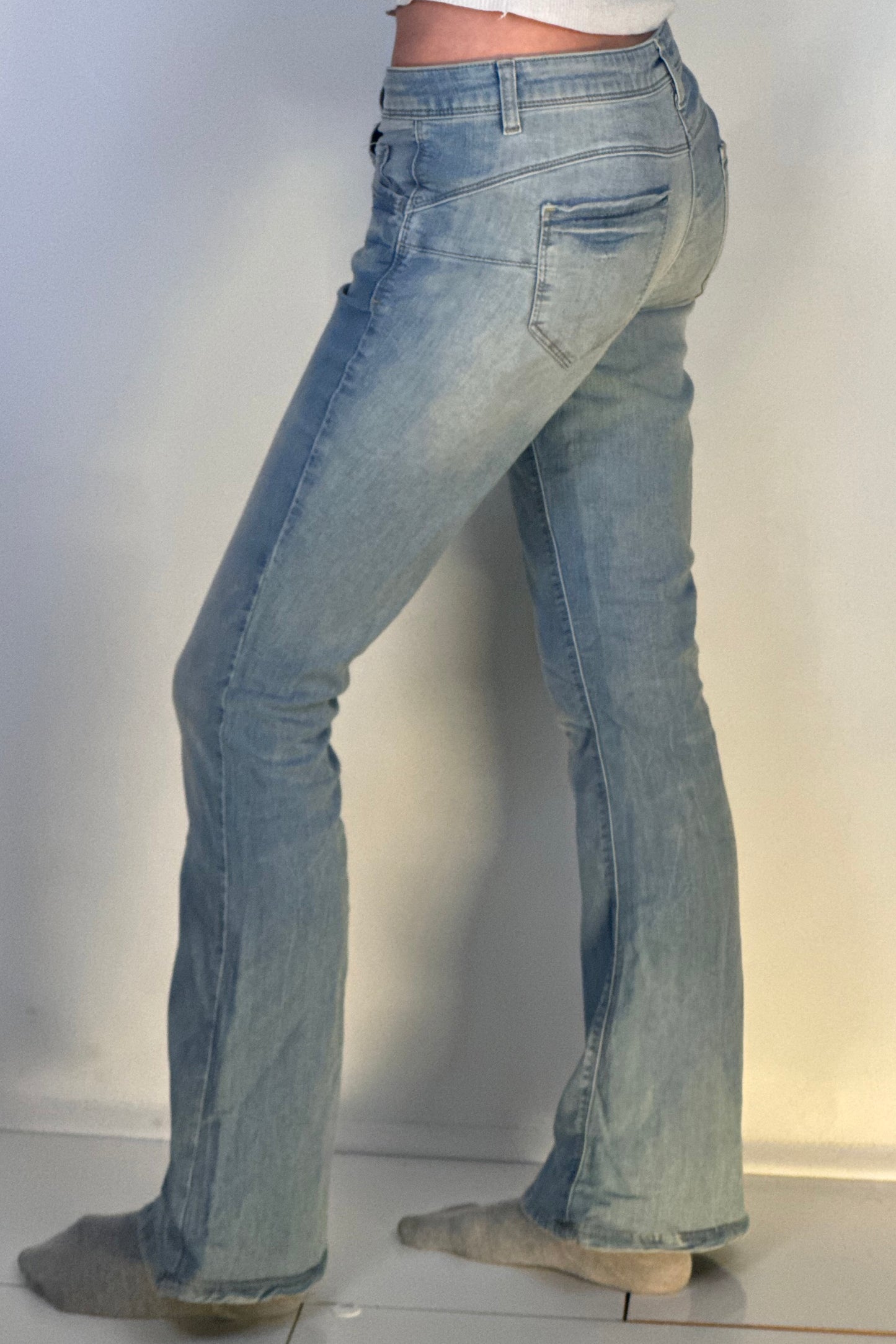 Lågmidjade jeans stl: XS