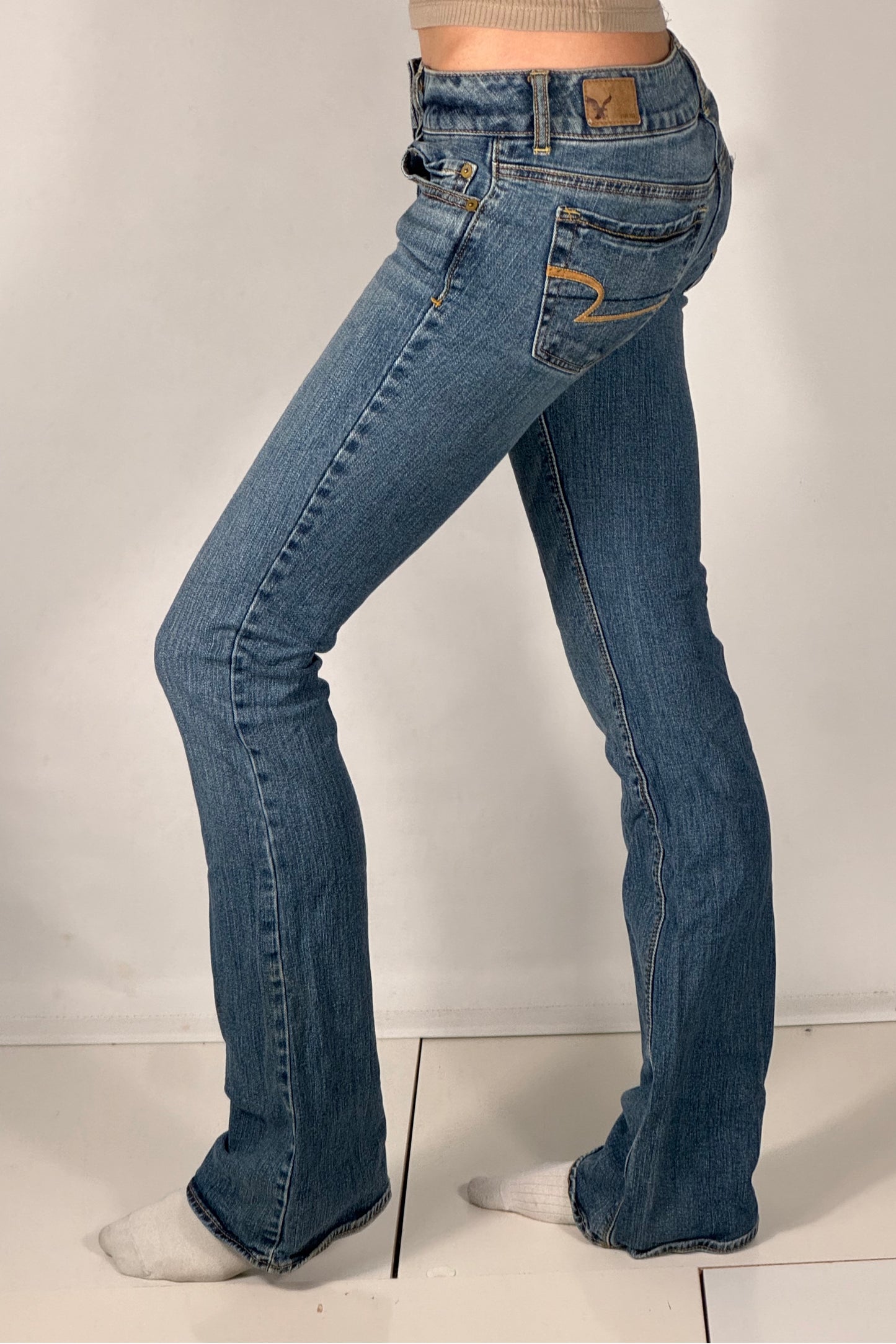Lågmidjade jeans stl: XS