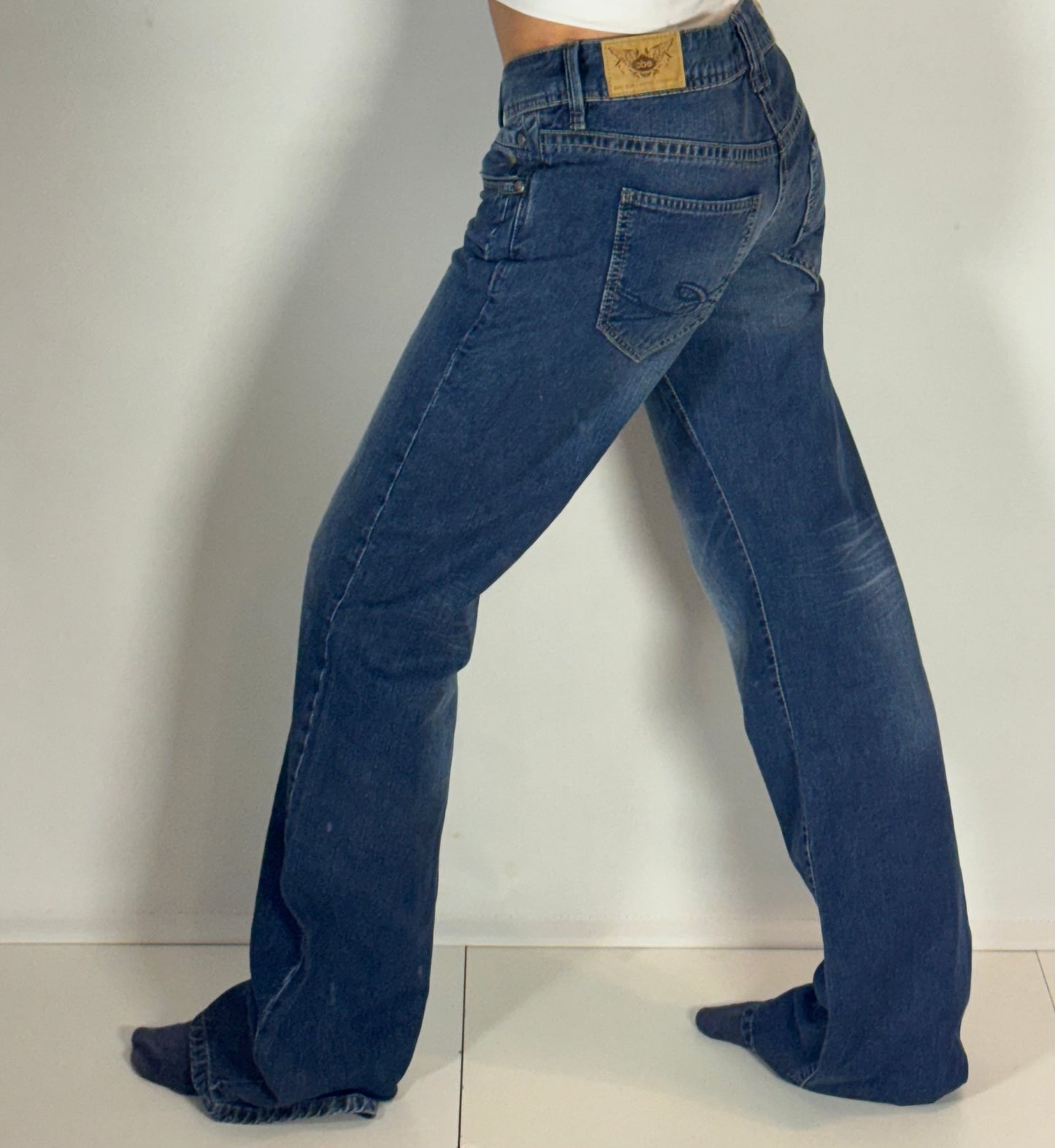 Lågmidjade jeans stl: S