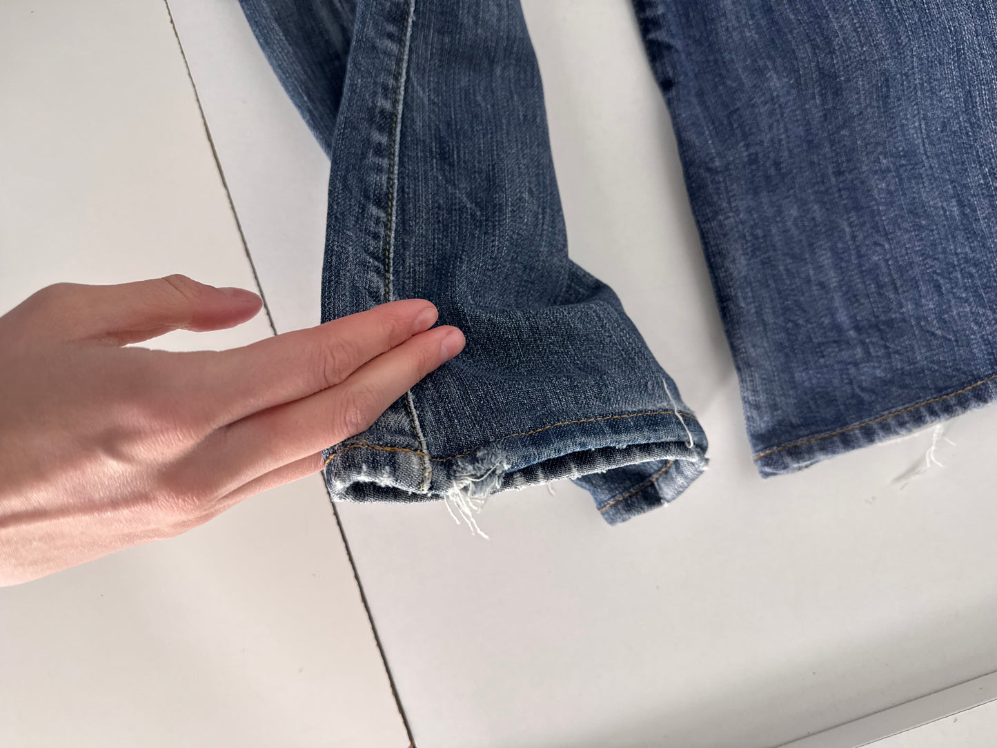 Lågmidjade jeans stl: XS