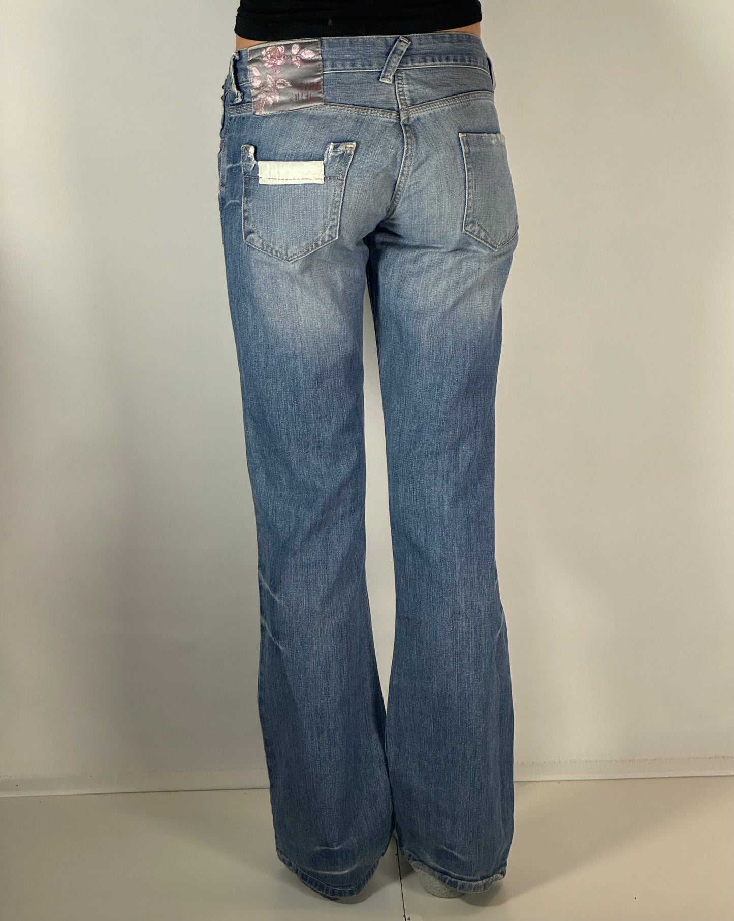 Lågmidjade jeans stl: S
