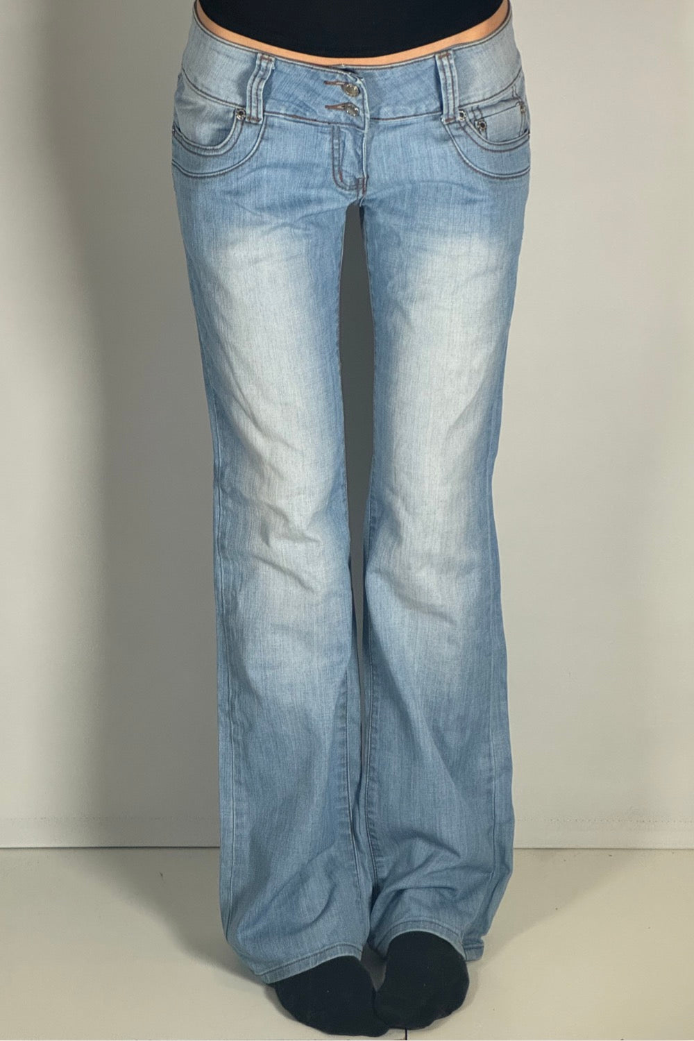 Lågmidjade jeans stl: S