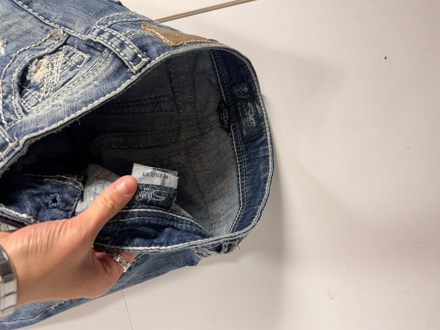 Lågmidjade jeans stl: XXS