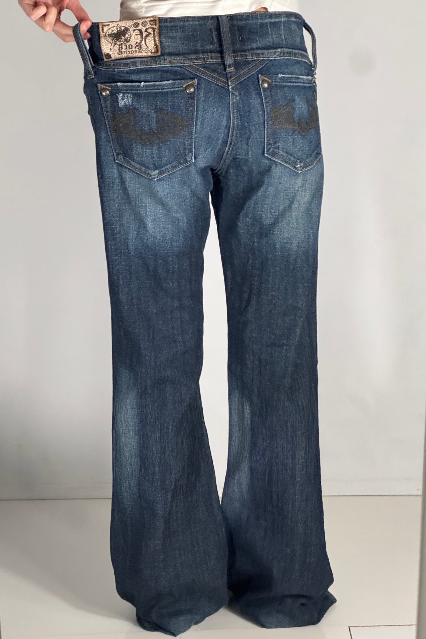Lågmidjade jeans stl: M