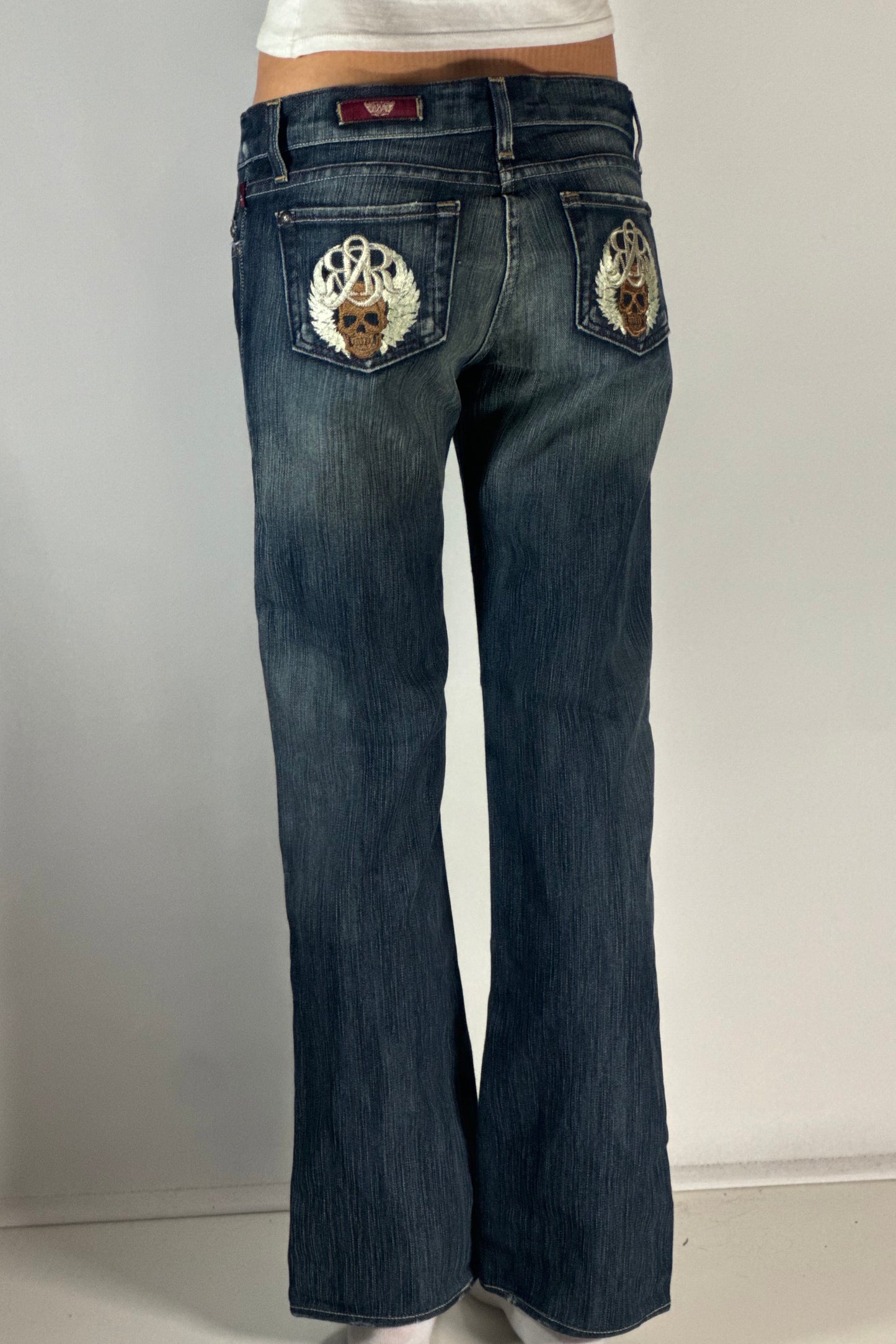 Lågmidjade jeans stl: S