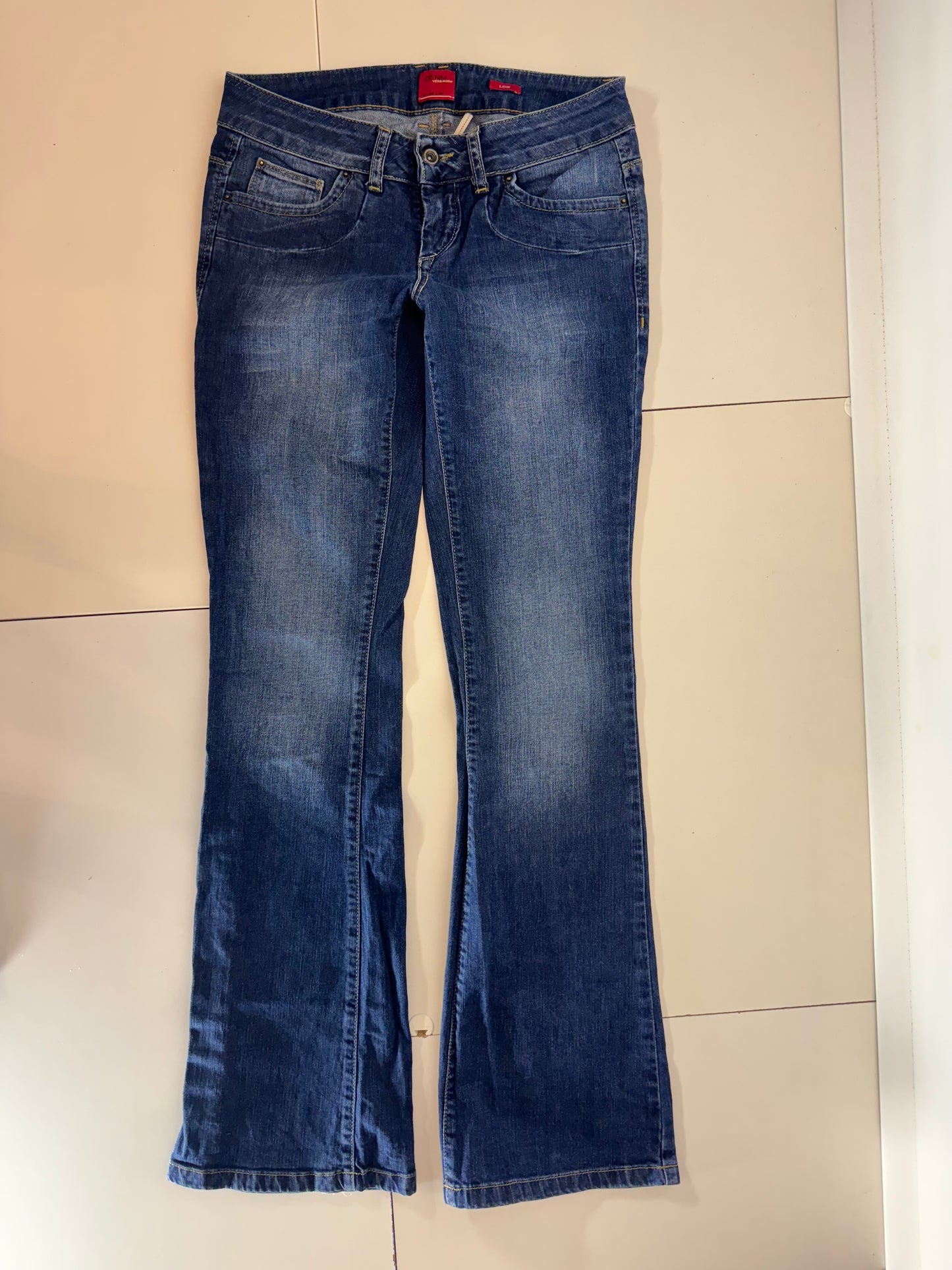 Lågmidjade jeans stl: S