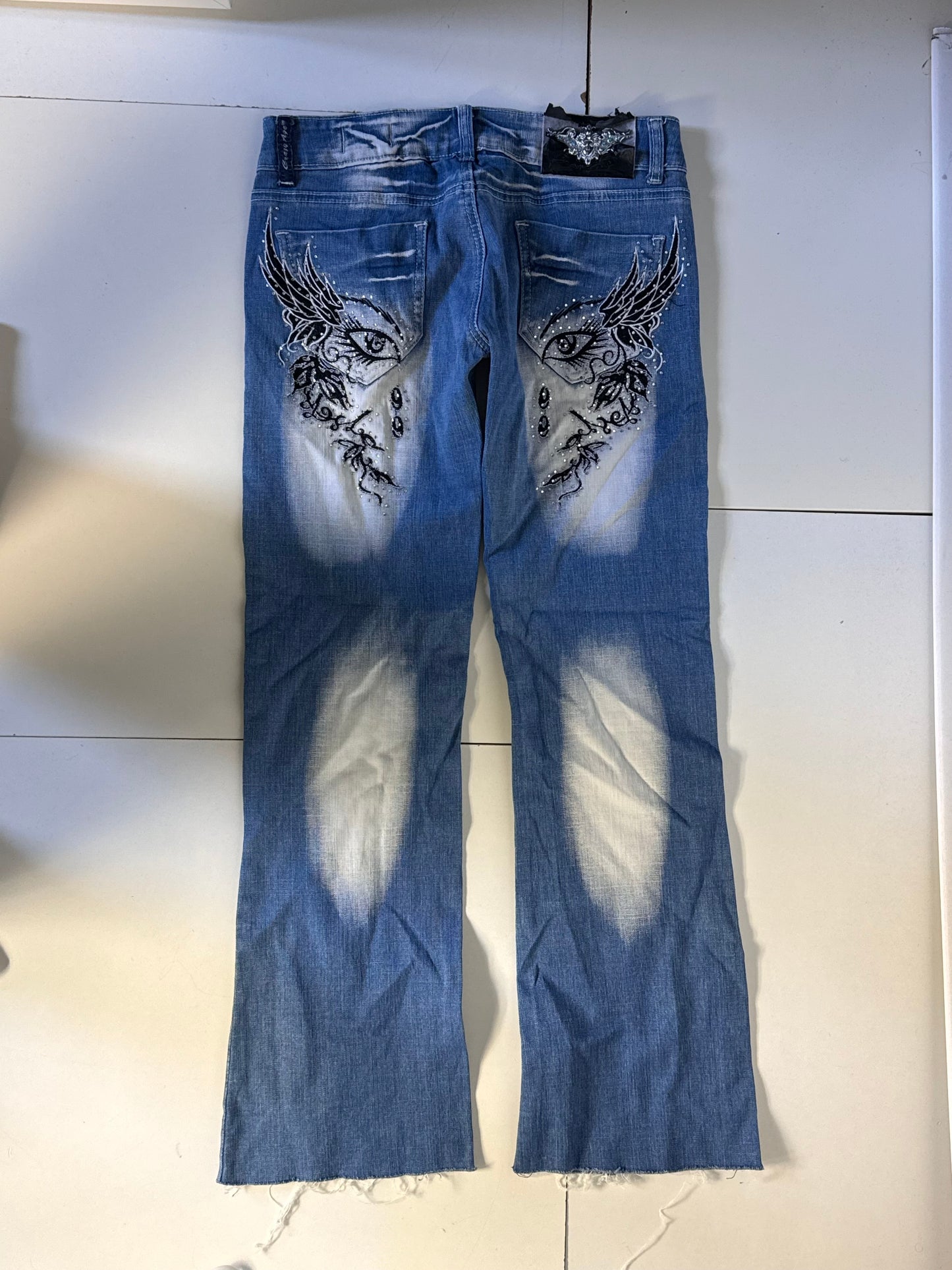 Lågmidjade jeans stl: XS