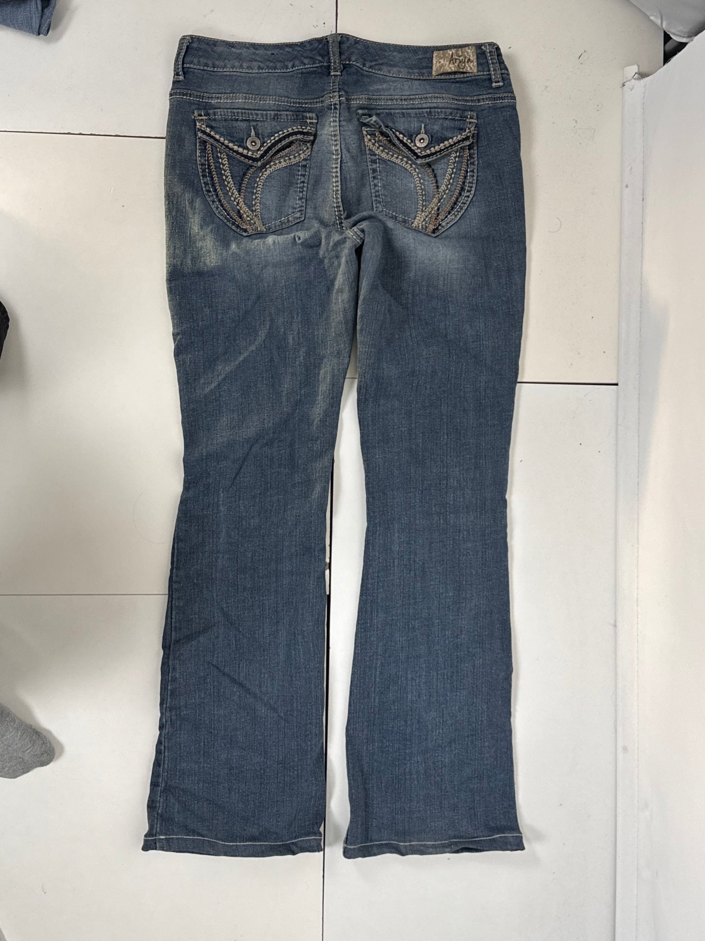 Lågmidjade jeans stl: S/M