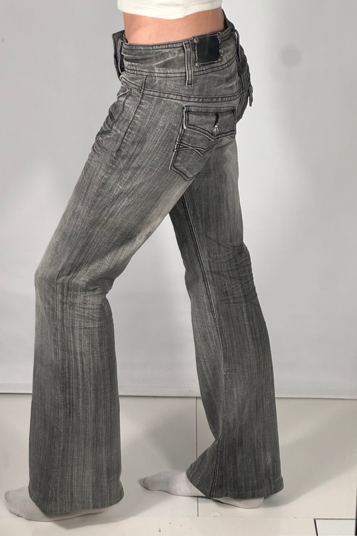 Lågmidjade jeans stl: XS