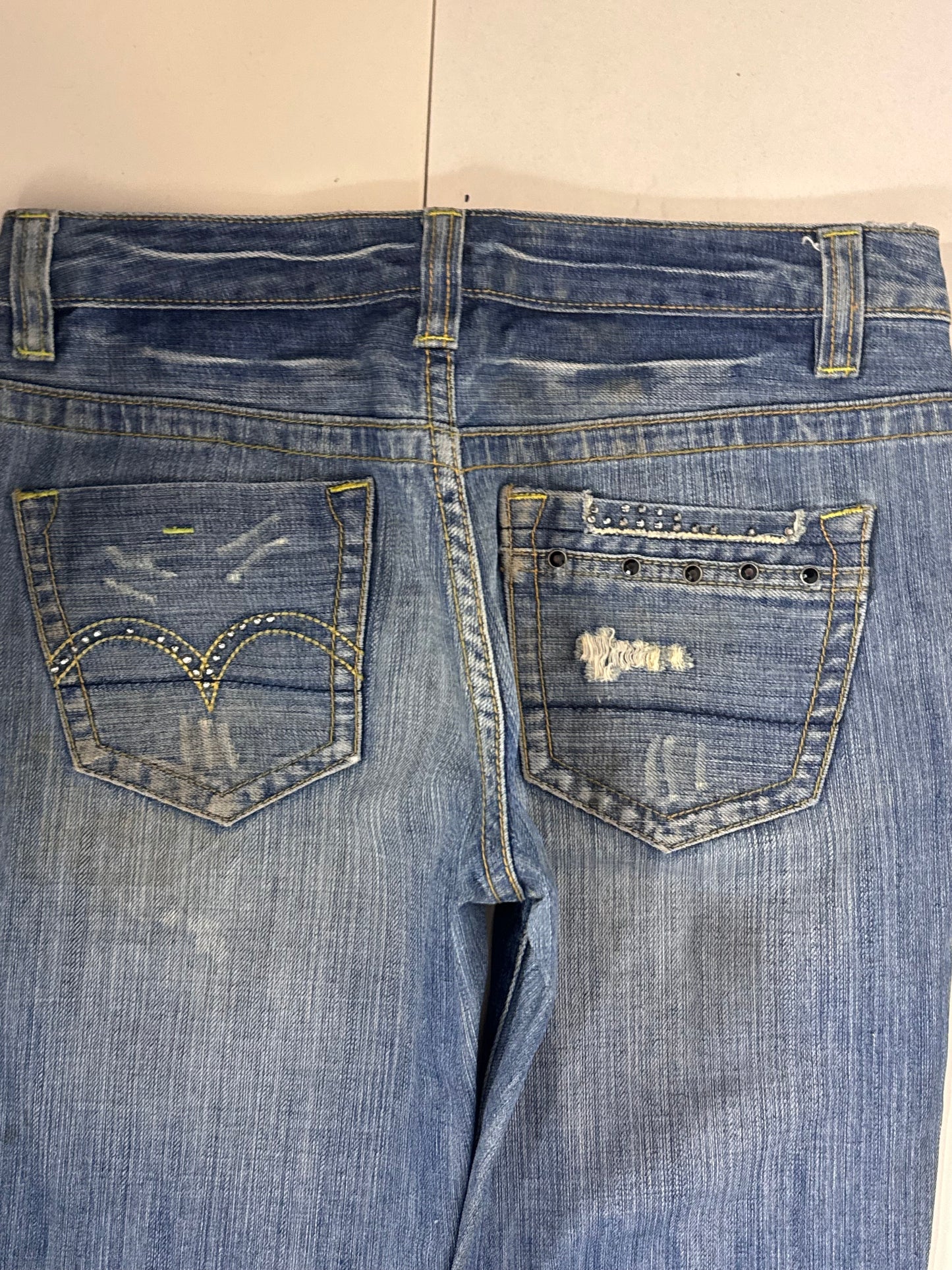Lågmidjade jeans stl: XS