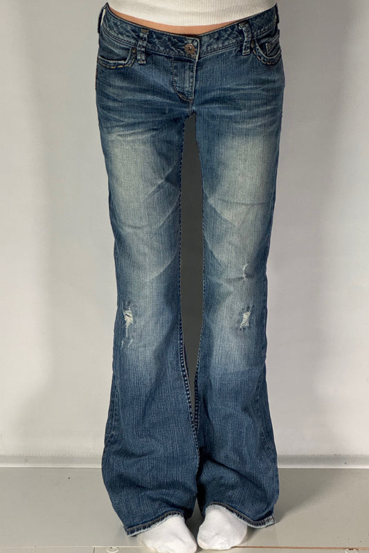 Lågmidjade jeans stl: M