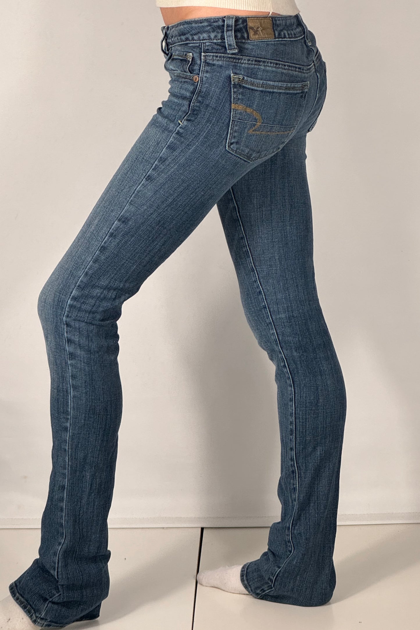 Lågmidjade jeans stl: XXS