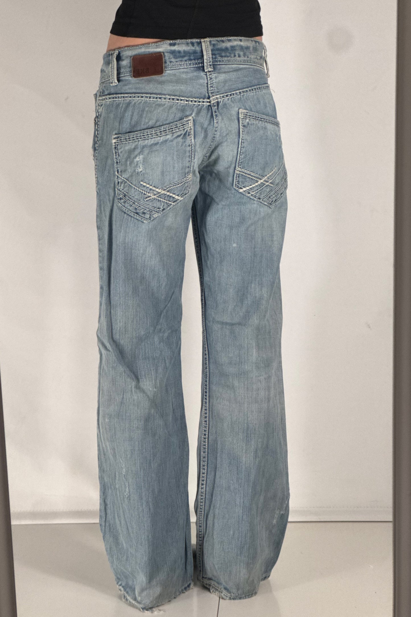 Lågmidjade jeans stl: XS/S