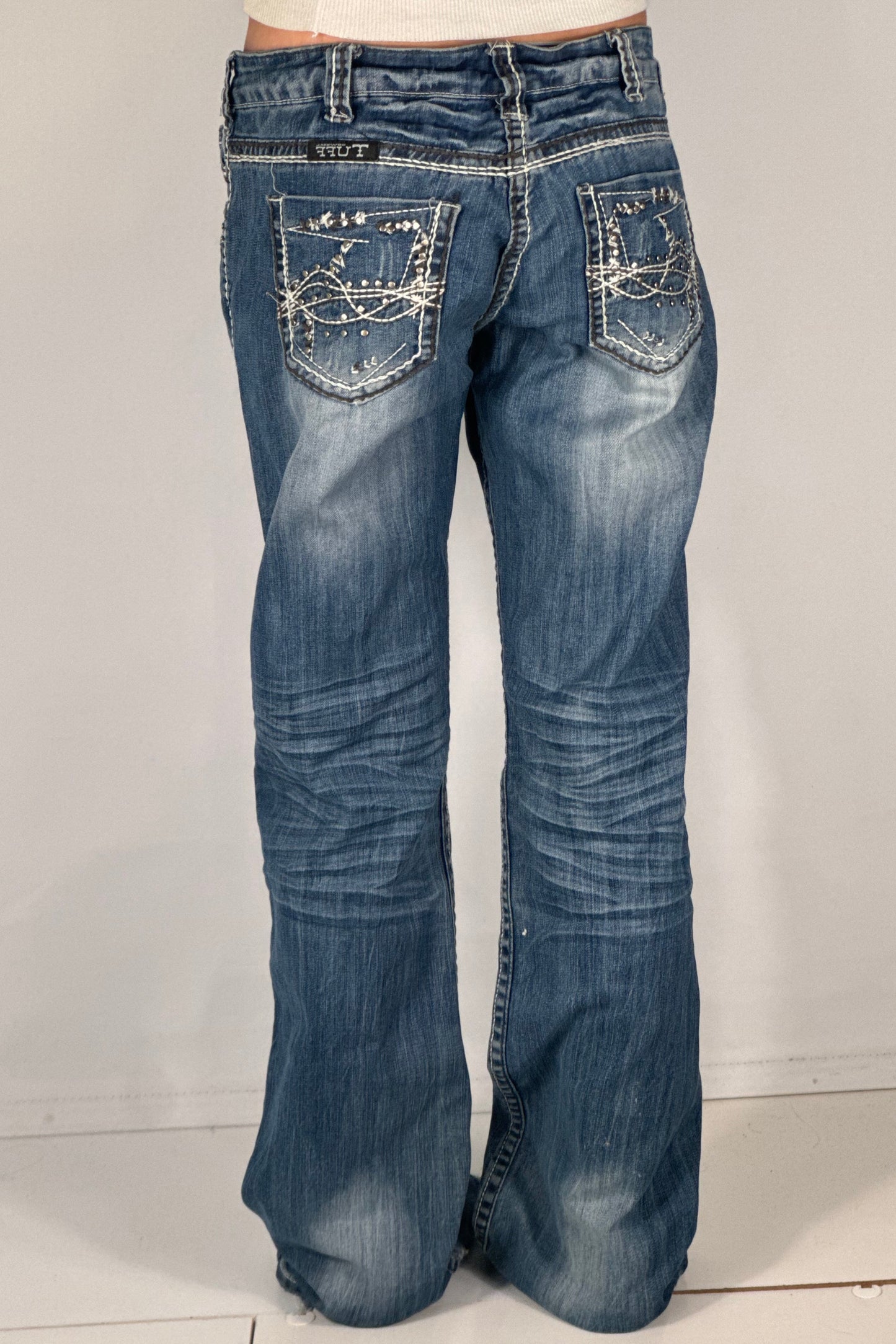 Lågmidjade jeans stl: S