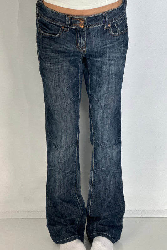 Lågmidjade jeans stl: S/M