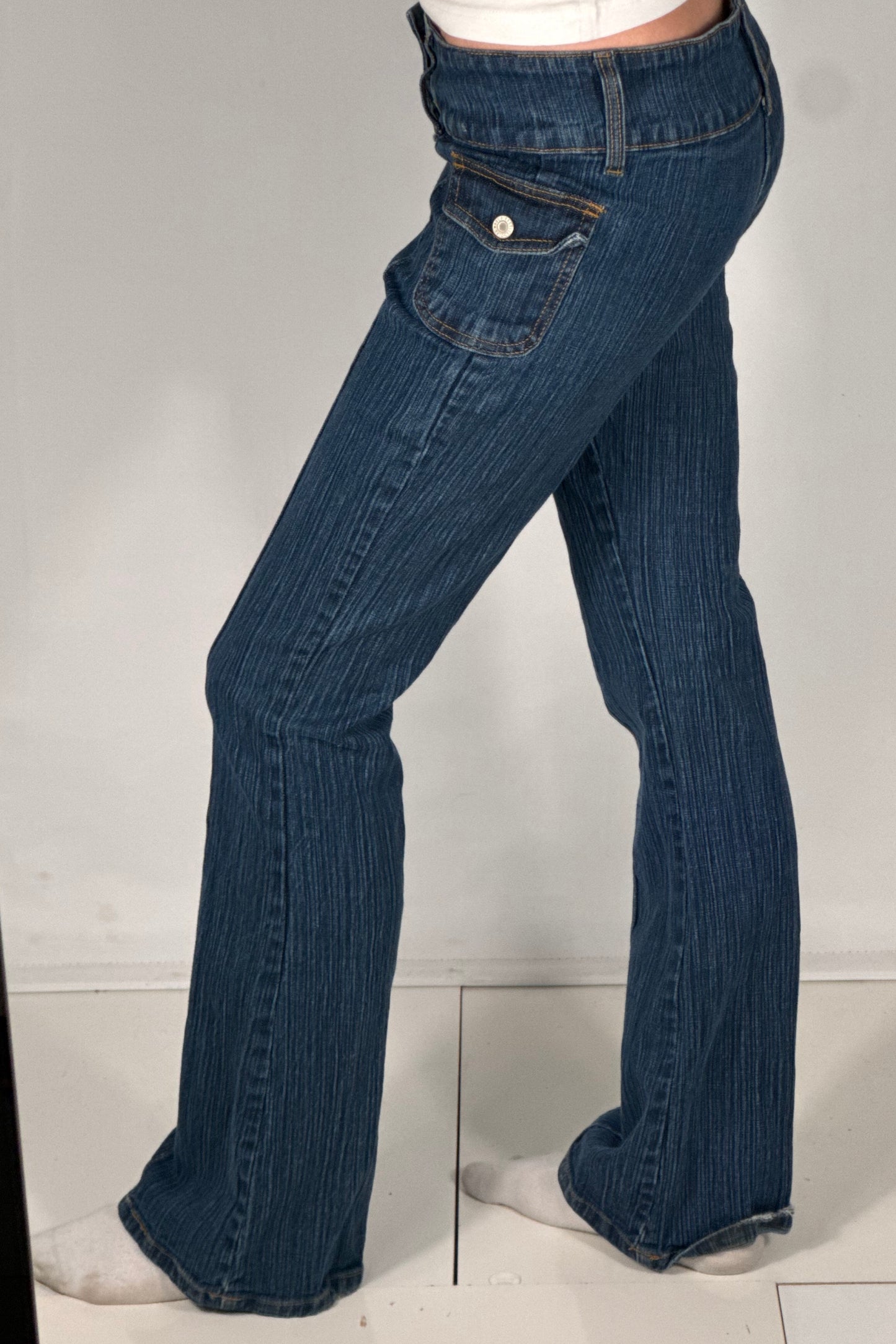 Lavlivede jeans str: XS