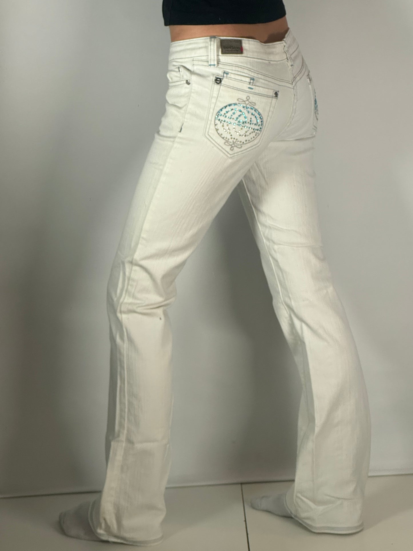 Lågmidjade jeans stl: S