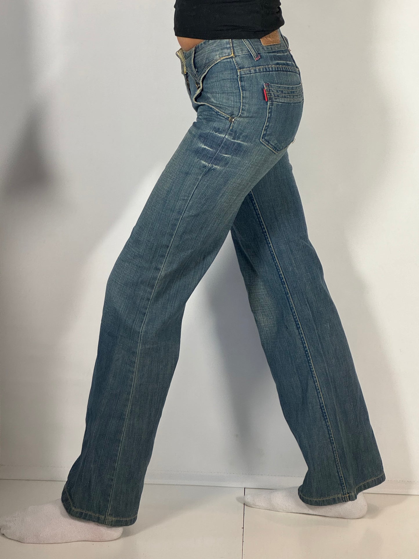 Lågmidjade jeans stl: XXS