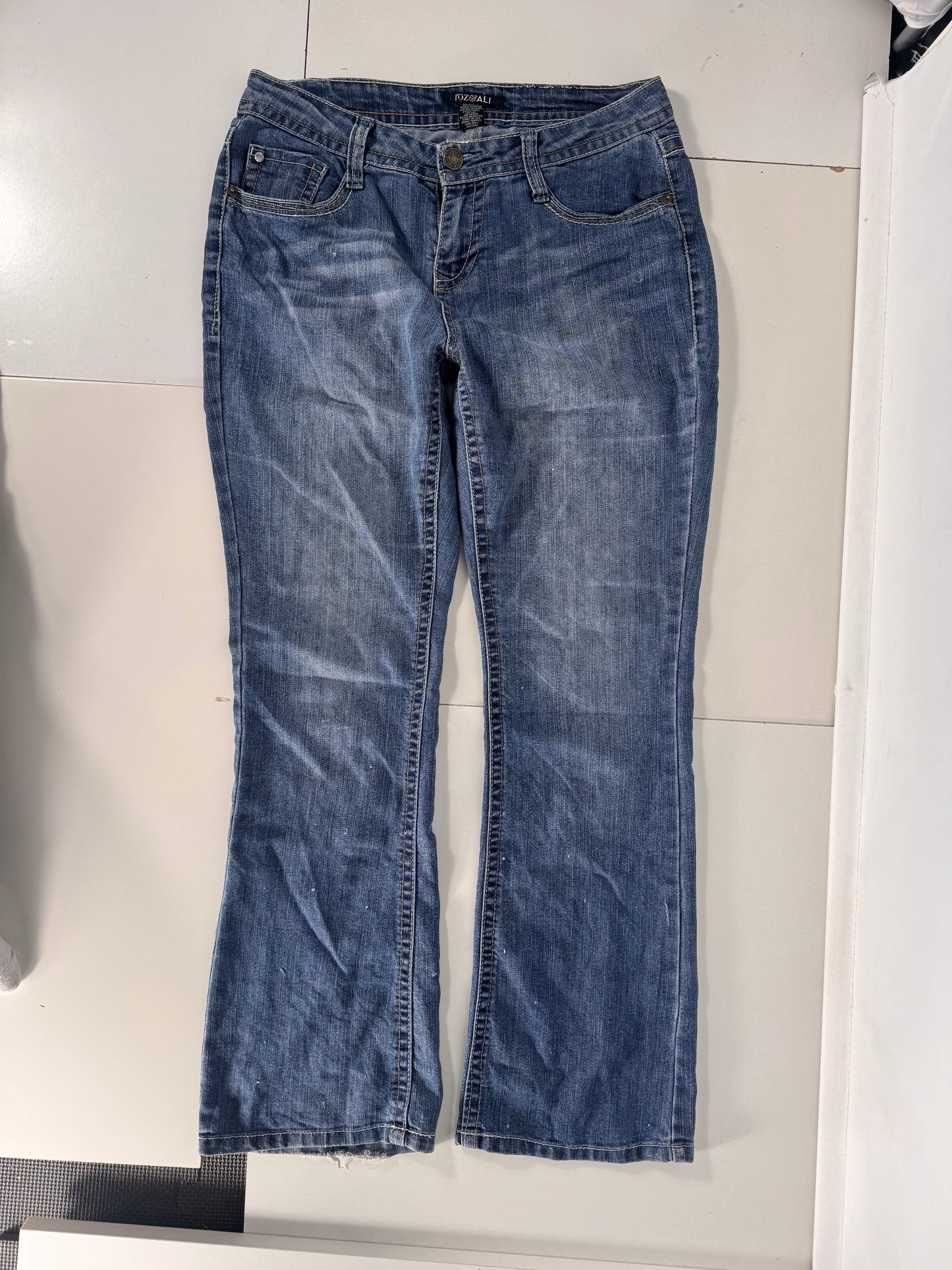 Lavtaljede jeans str: M