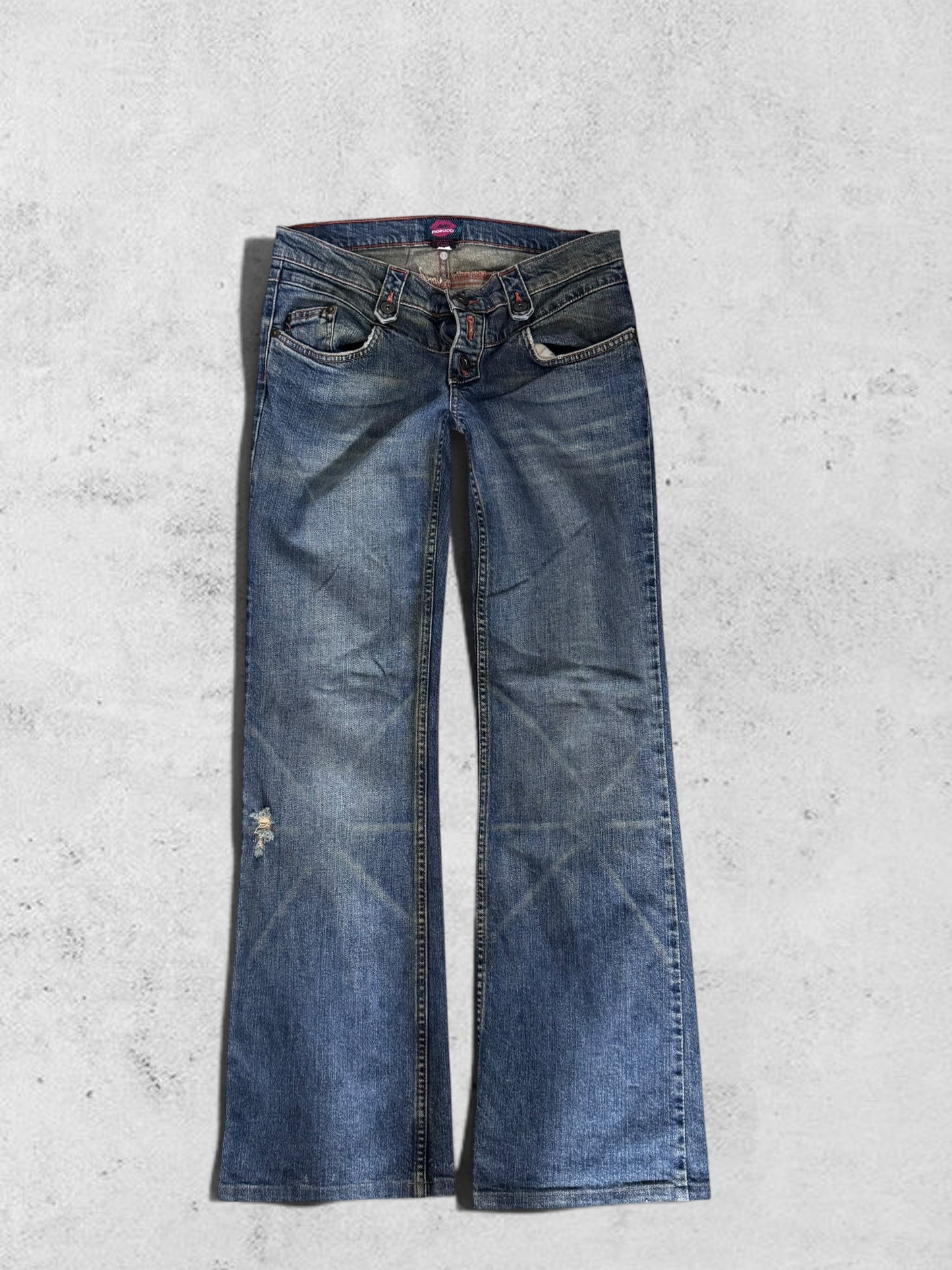 Lågmidjade jeans stl: XS