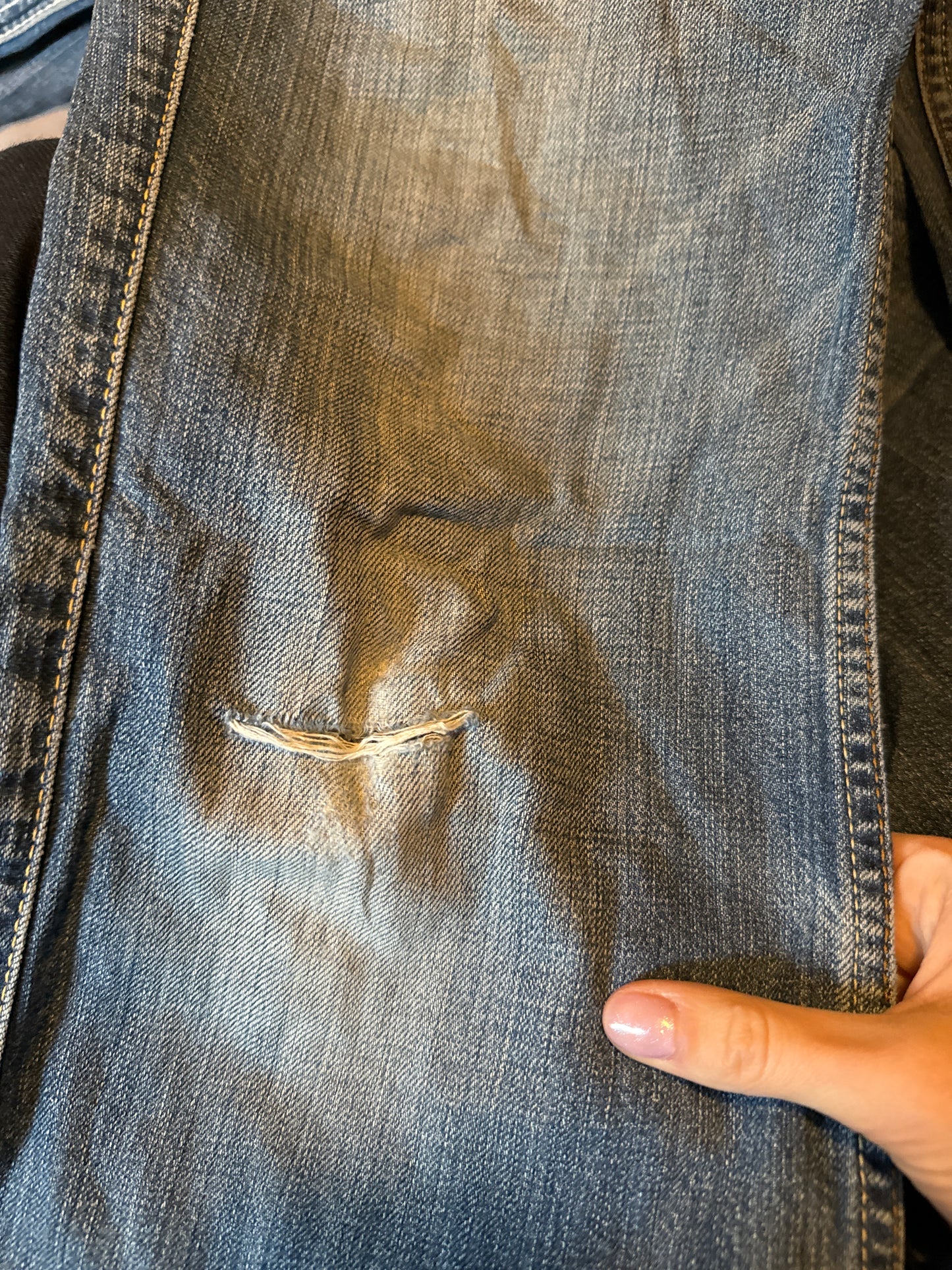 Lågmidjade jeans stl: XS