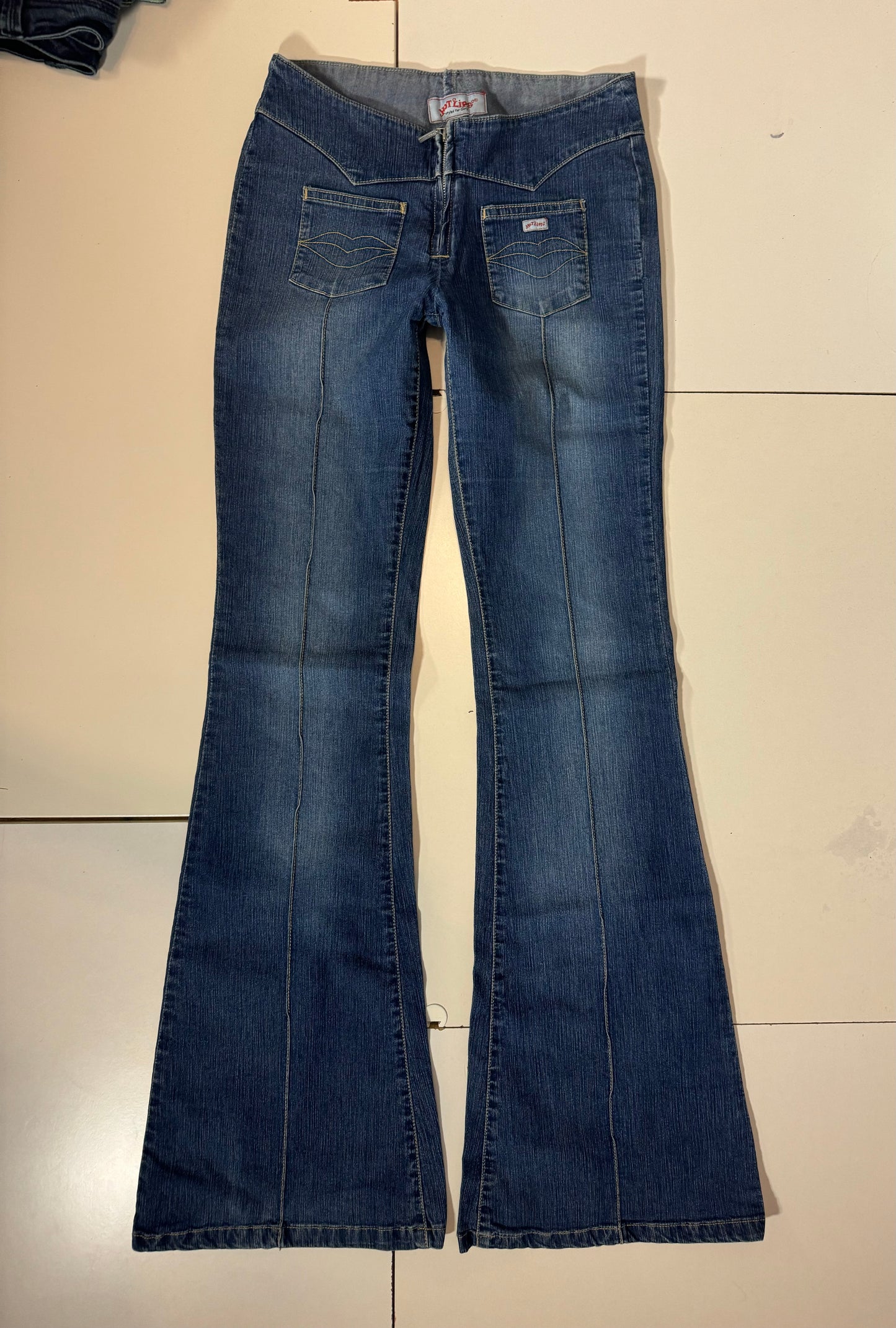 Lågmidjade jeans stl: XS
