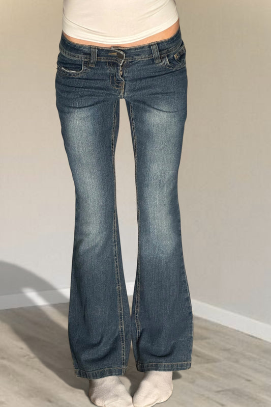 Lågmidjade jeans stl: XS