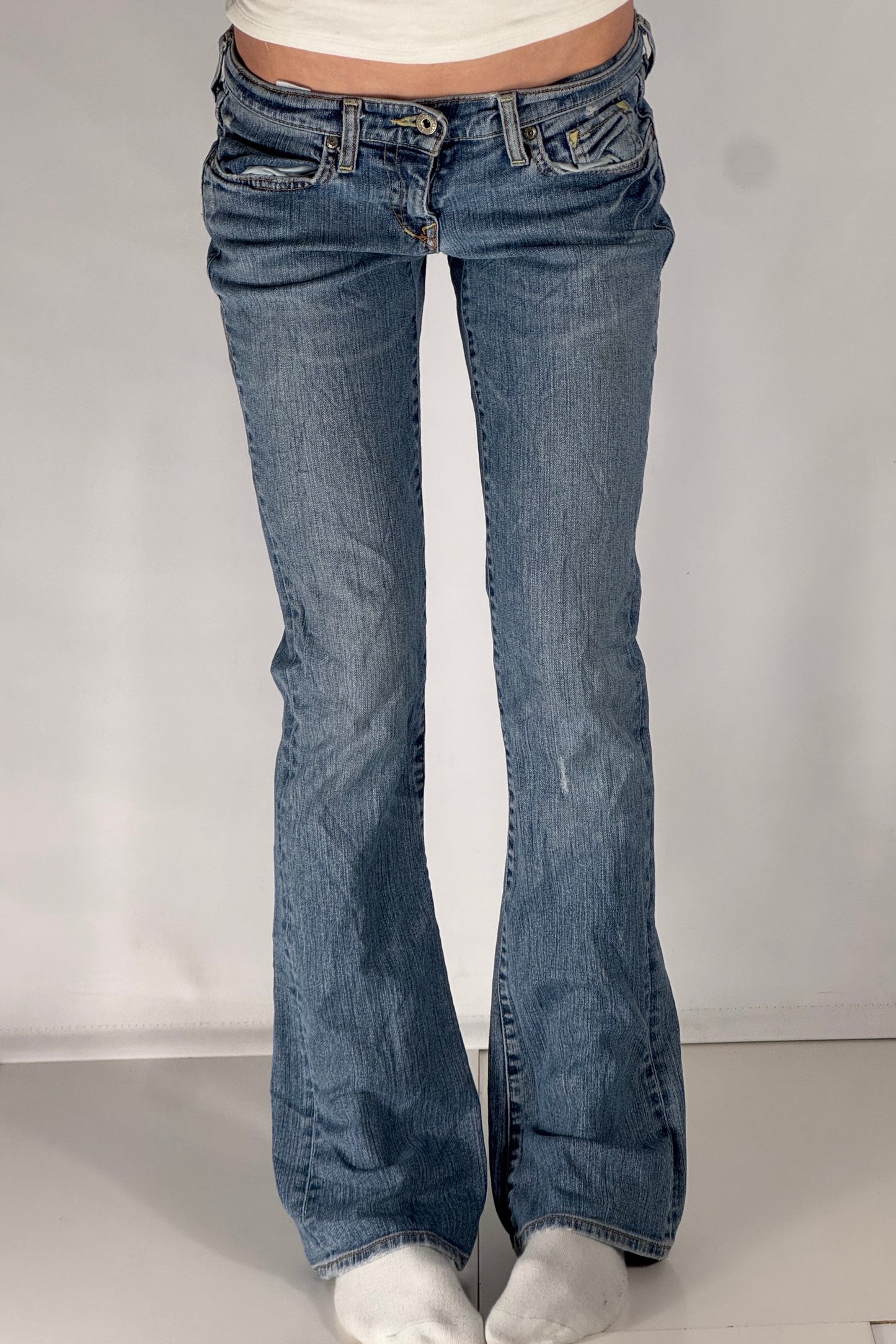 Lågmidjade jeans stl: XS