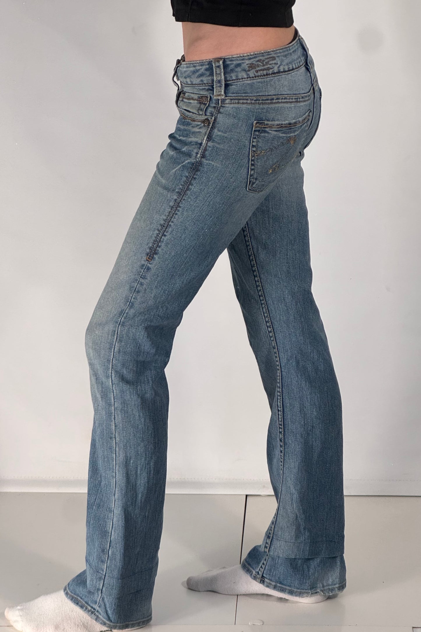 Lågmidjade jeans stl: XS