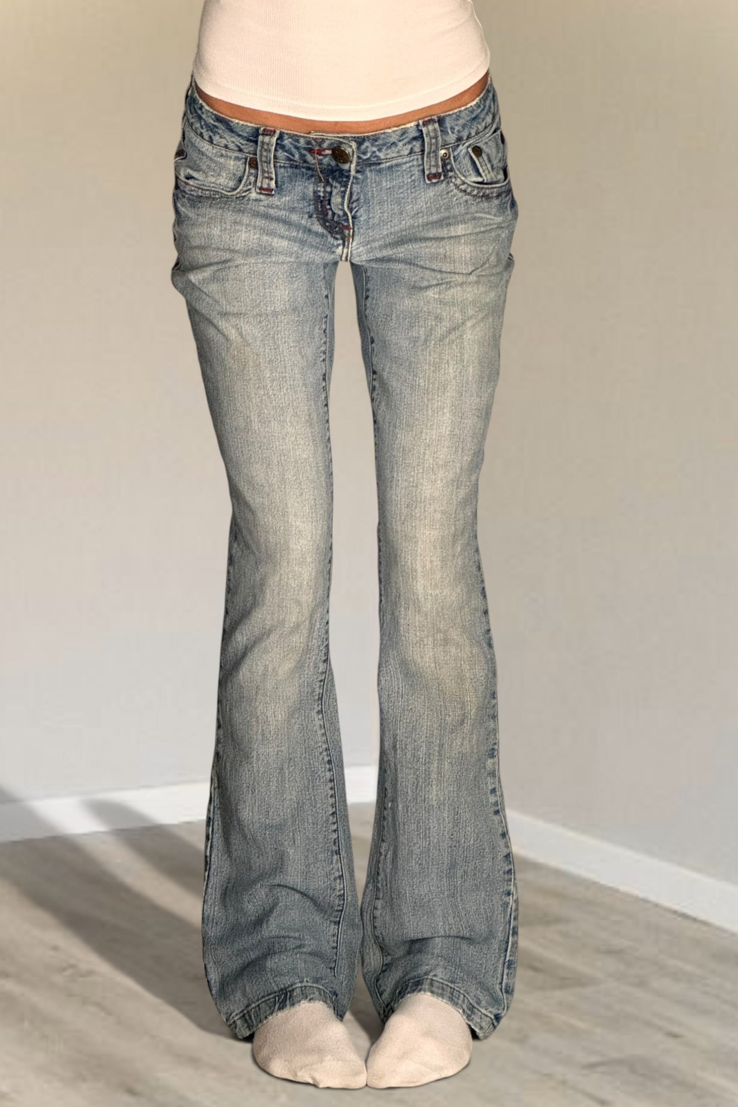 Lågmidjade jeans stl: XS