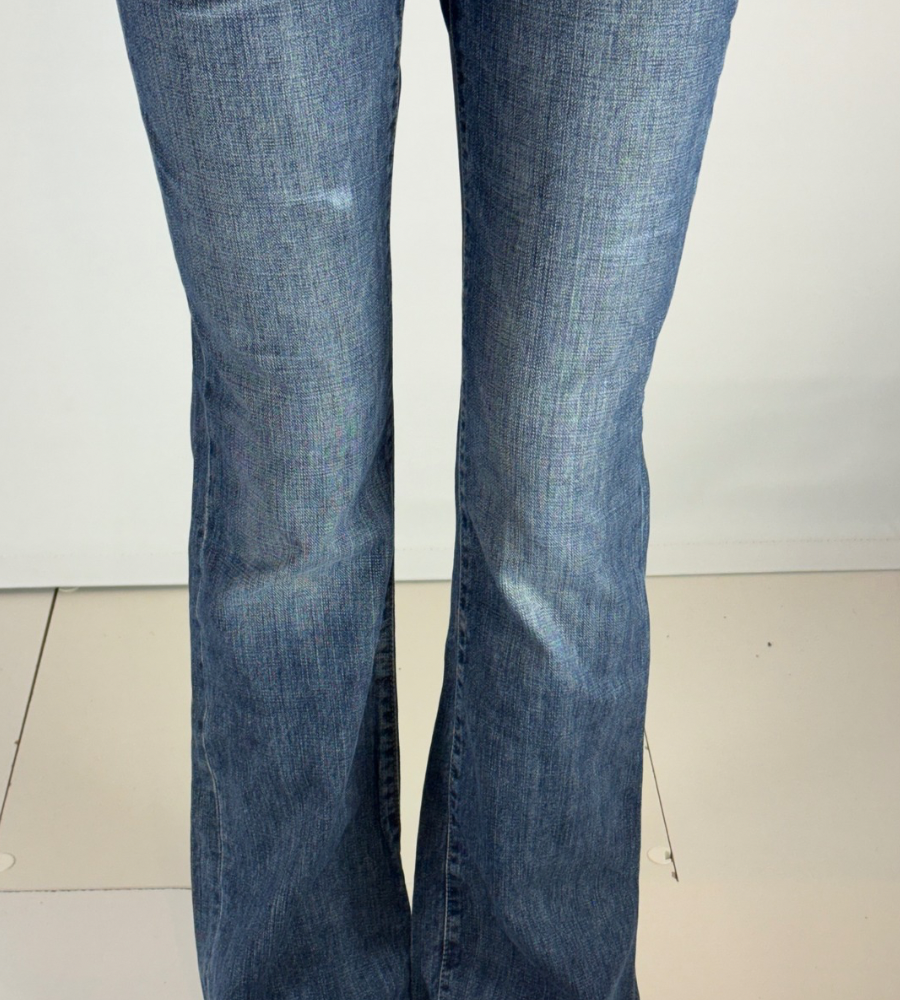 Lågmidjade jeans–stl: XS