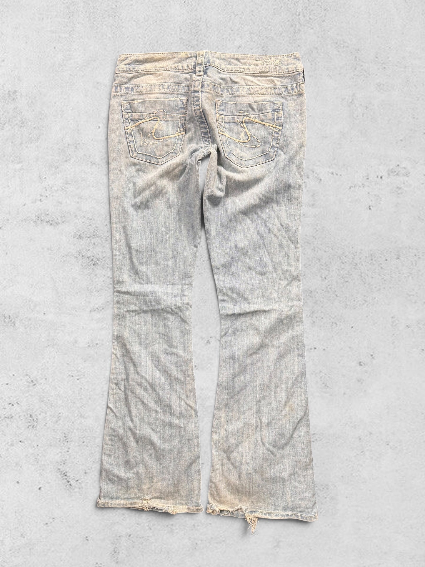 Lågmidjade jeans stl: S