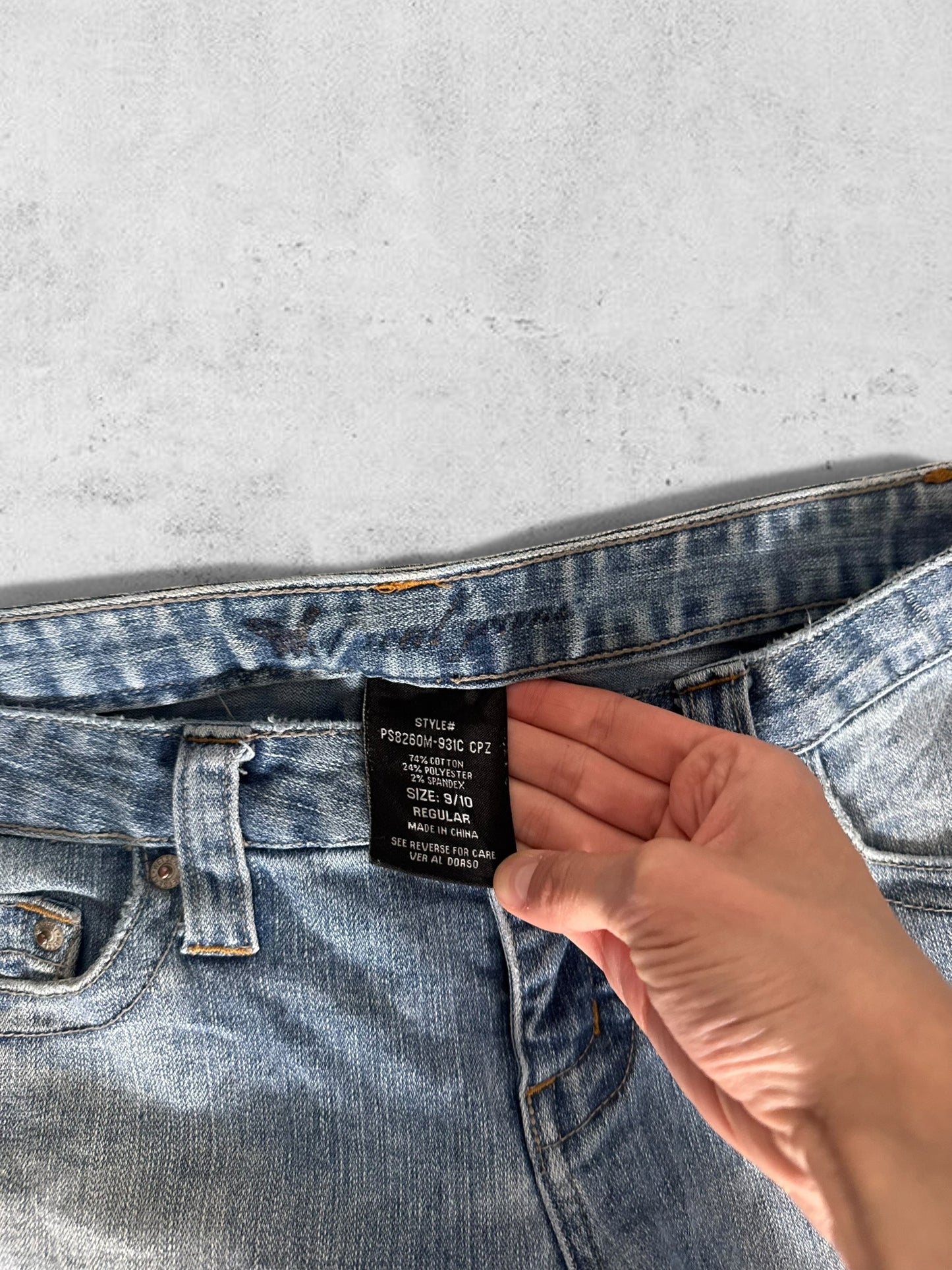 Lågmidjade jeans stl: M