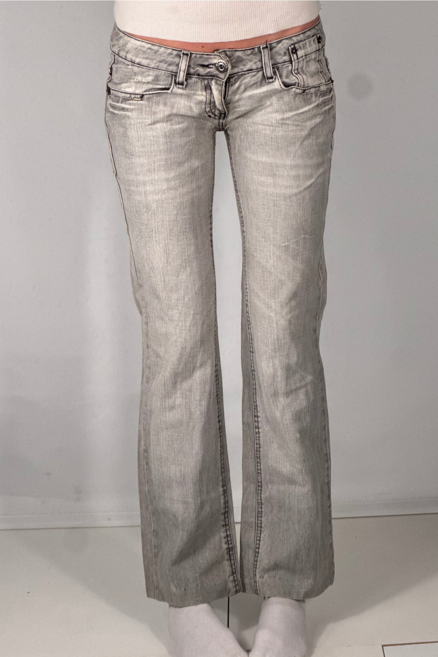 Lågmidjade jeans stl: XS