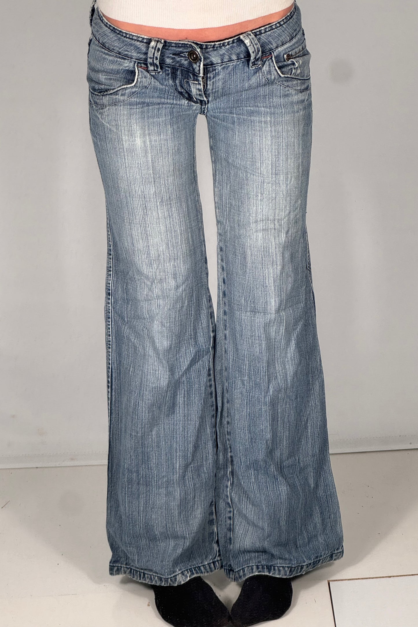 Lågmidjade jeans stl: S
